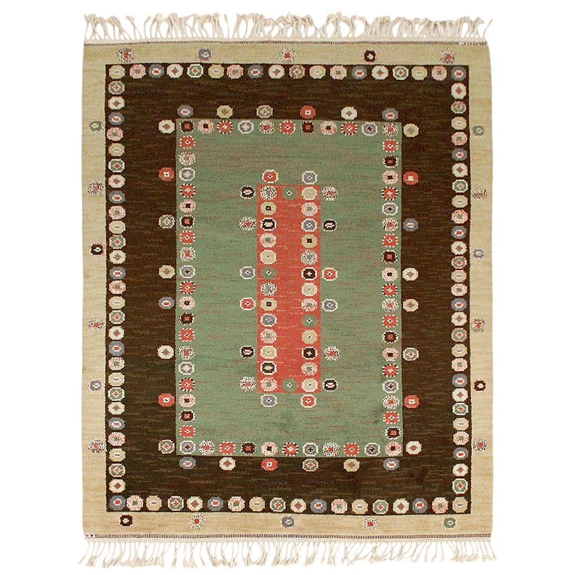 Swedish Pile Carpet by Märta Måås-Fjetterström "Tusenkonan"