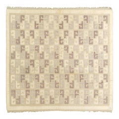 Swedish Pile Rug by Sigvard Bernadotte