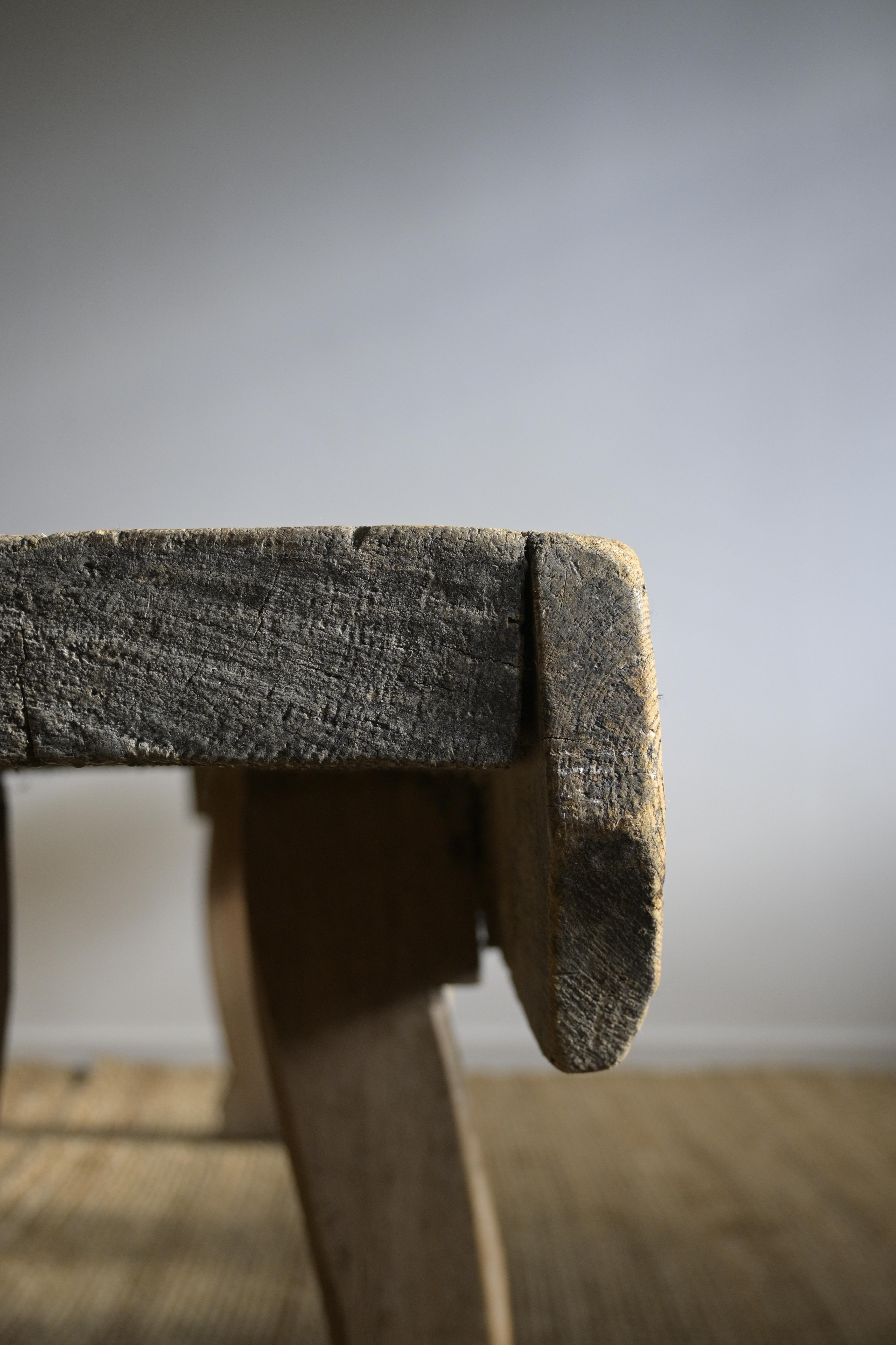 Swedish Pine Bench circa 1840 4