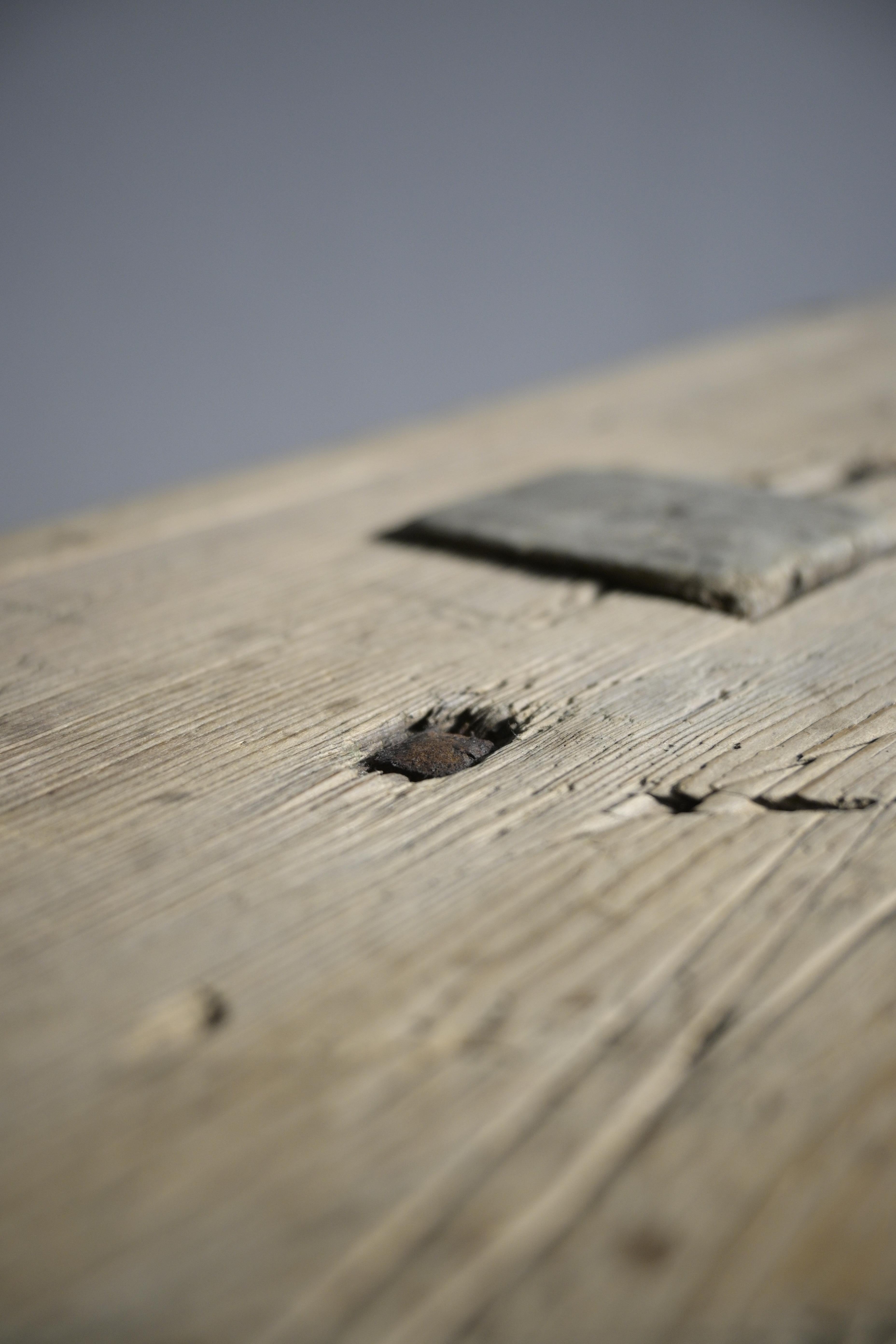Swedish Pine Bench circa 1840 2