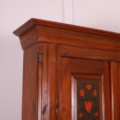 Swedish Pine Bureau Bookcase