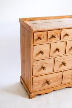 Swedish pine cabinet circa 1950.