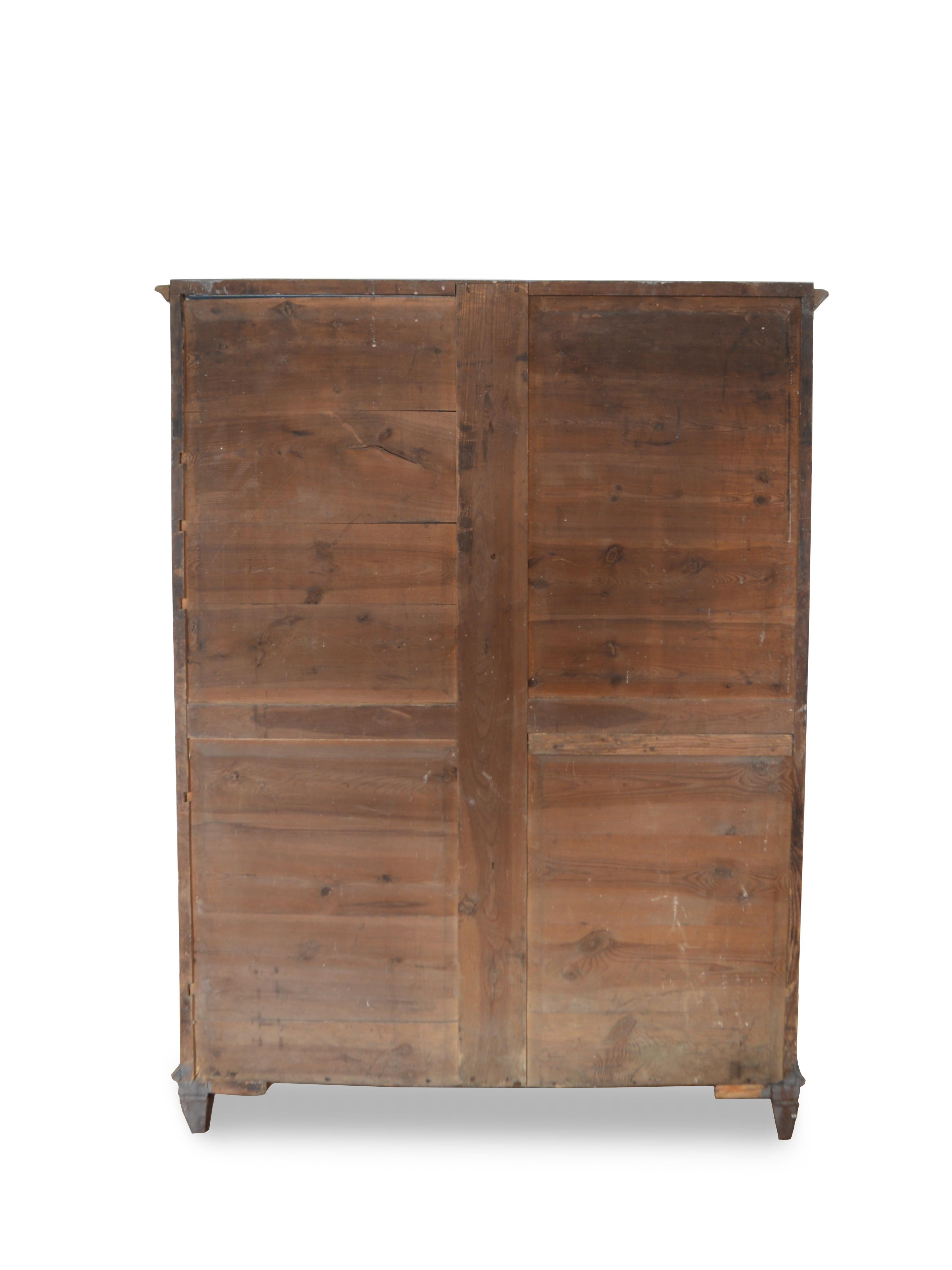 Swedish Pine Cabinet - Gray Painted - Gustavian Style - 19th Century 6