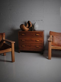 Swedish pine chest of drawers, anonymous designer, 1940s