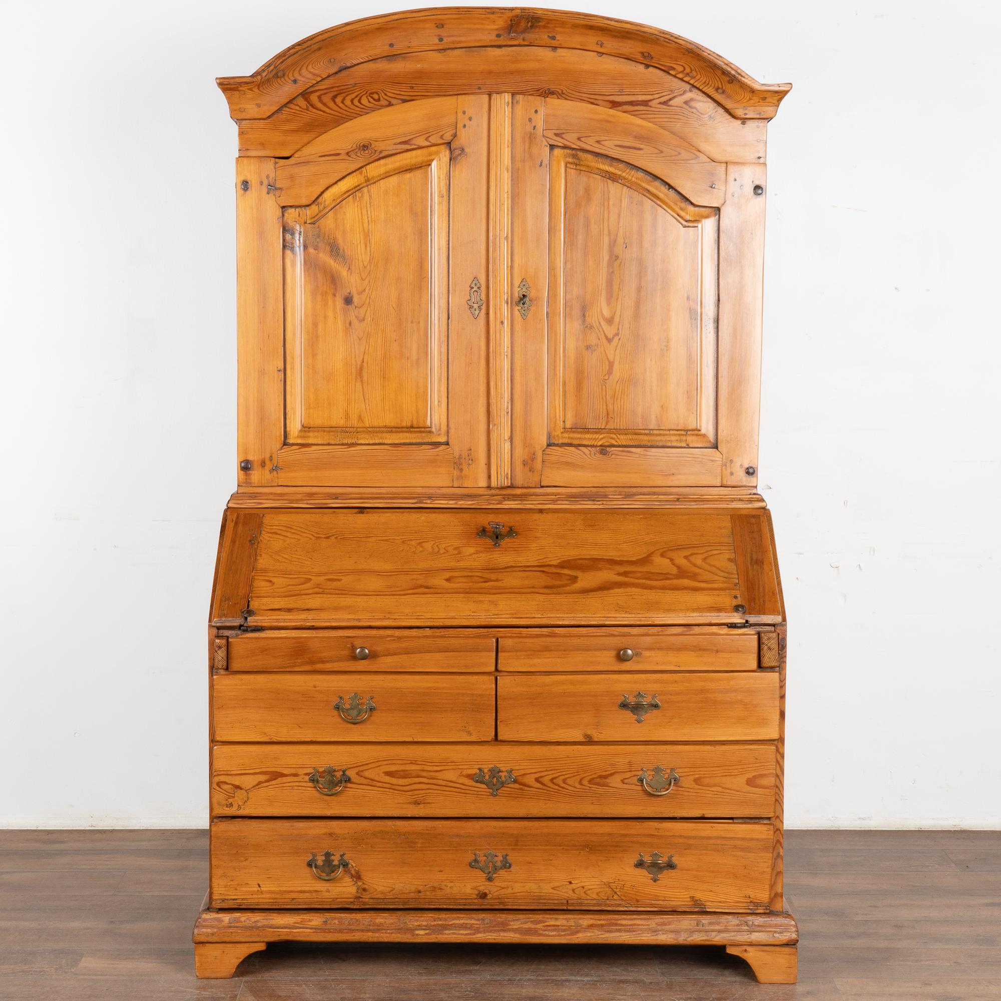 Secretario sueco de pino, circa 1820-40 Pino en venta