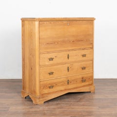 Sekretär aus schwedischer Kiefer, um 1860-80