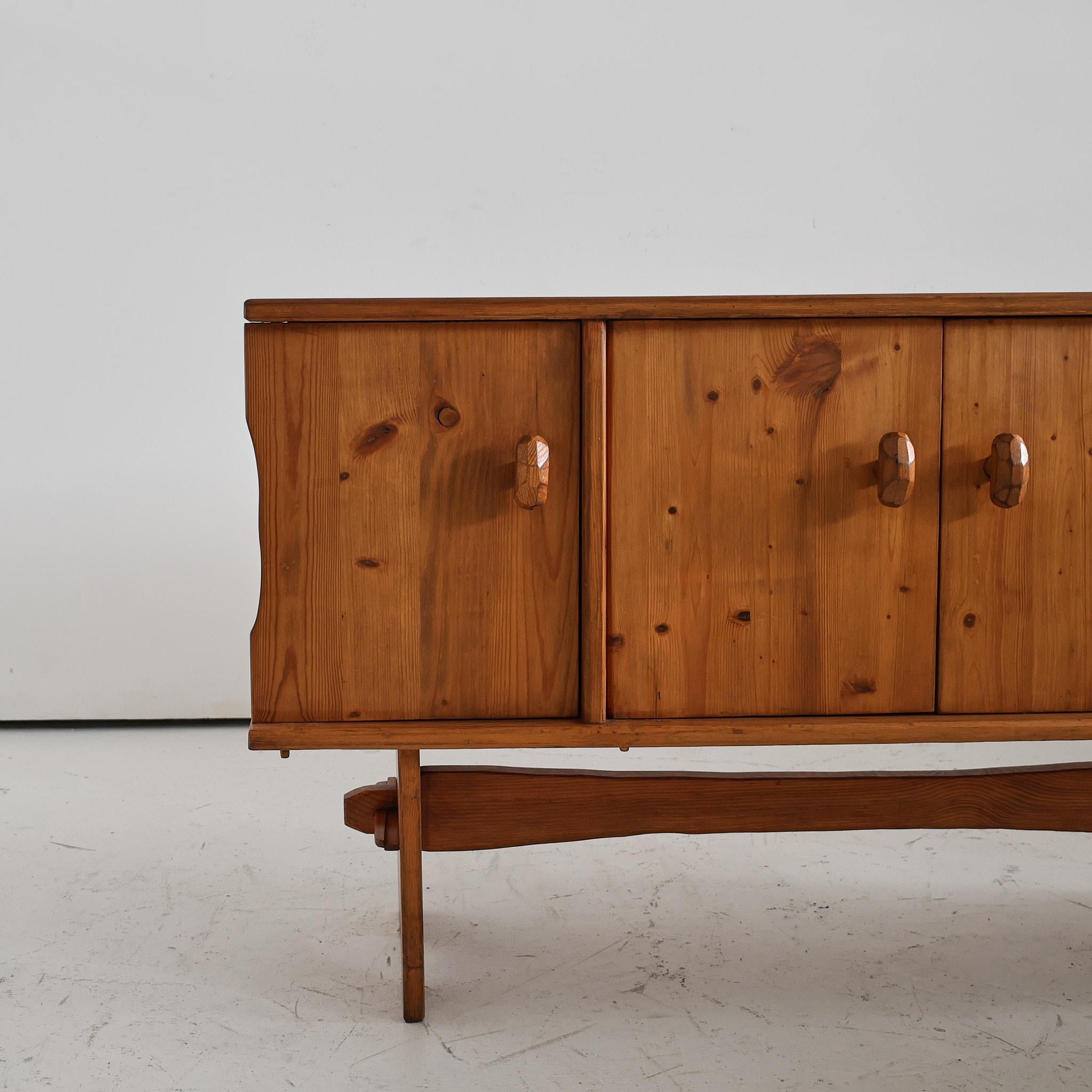 Swedish Pine Sideboard For Sale 2