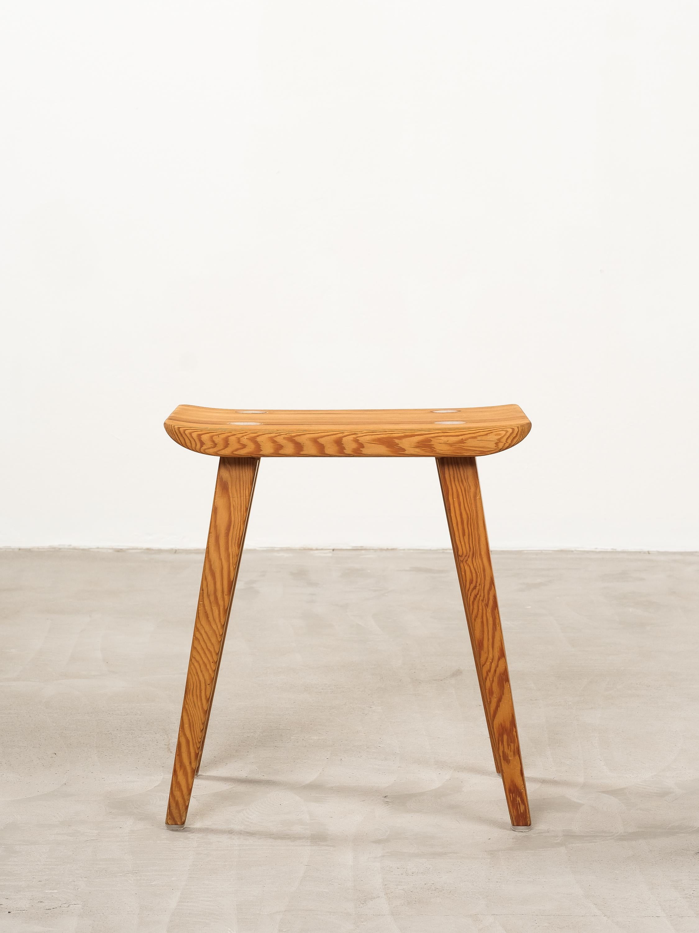 Swedish Pine Stool Model 