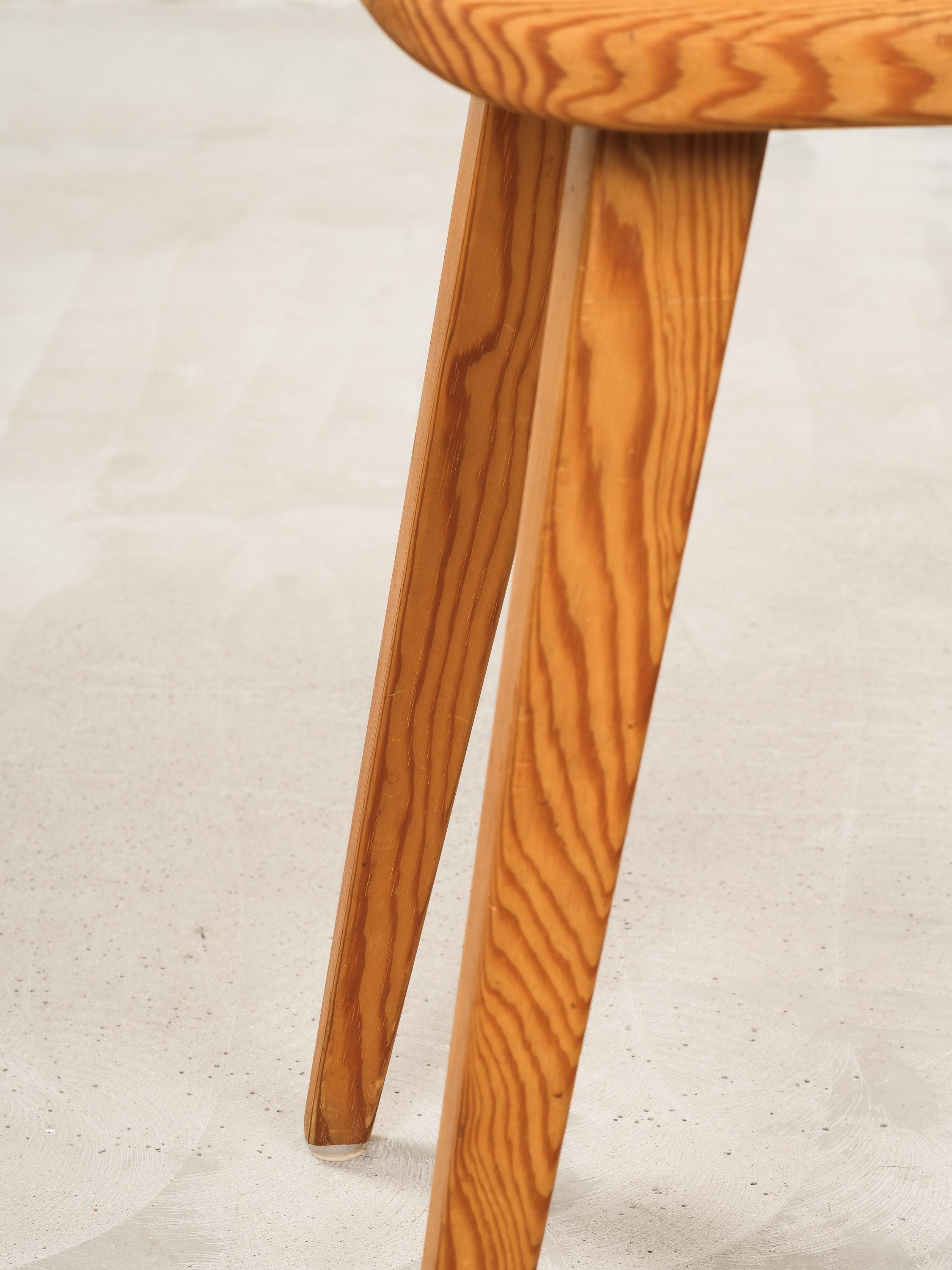 Swedish Pine Stool Model 