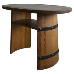 Used Swedish pine table "Lövåsen" by Åby Möbelfabrik 1940s