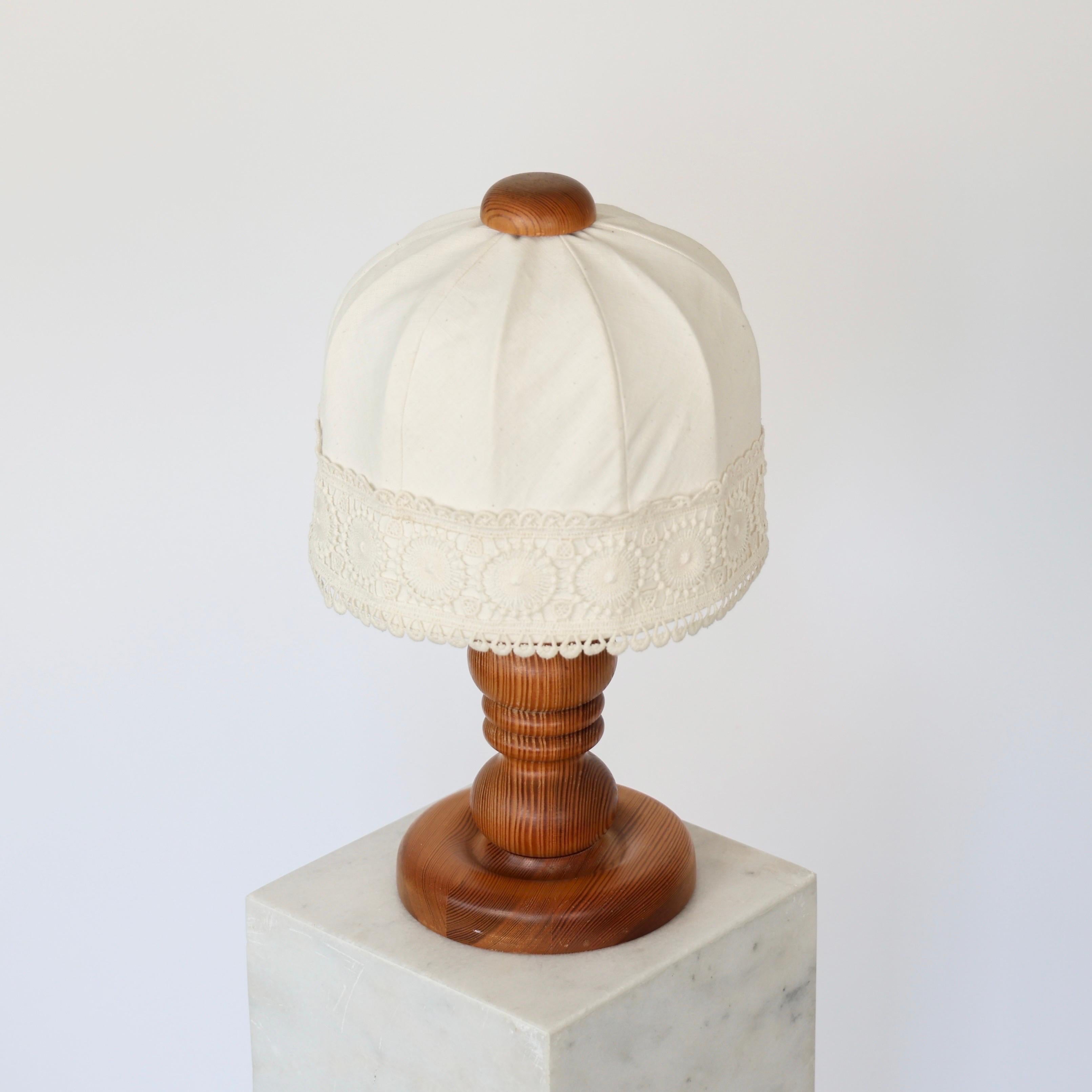 Lampade da tavolo svedesi in Wood Wood di Markslöjd, Svezia, anni '80 in vendita 4