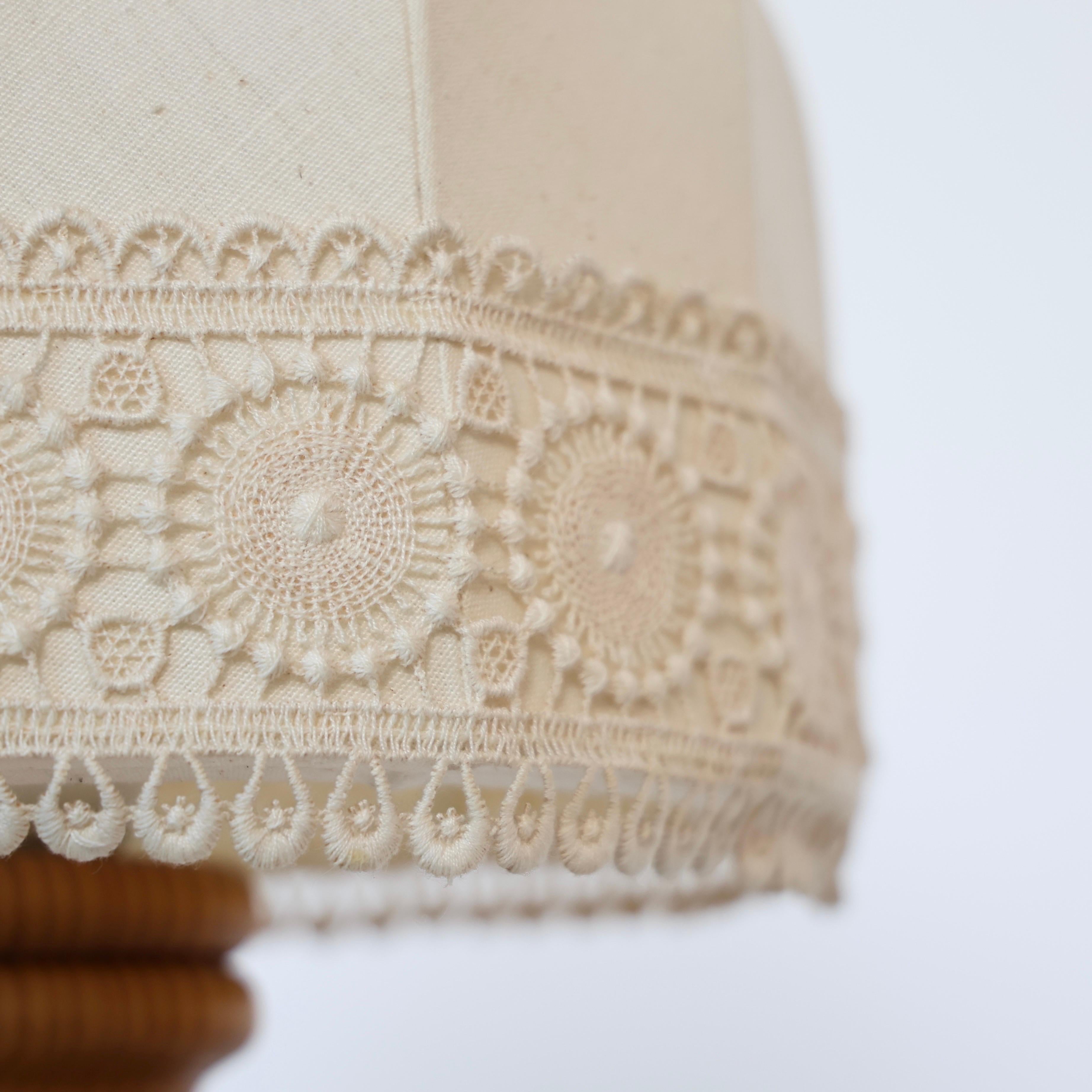 Lampes de table suédoises en bois de pin par Markslöjd, Suède, années 1980 en vente 7