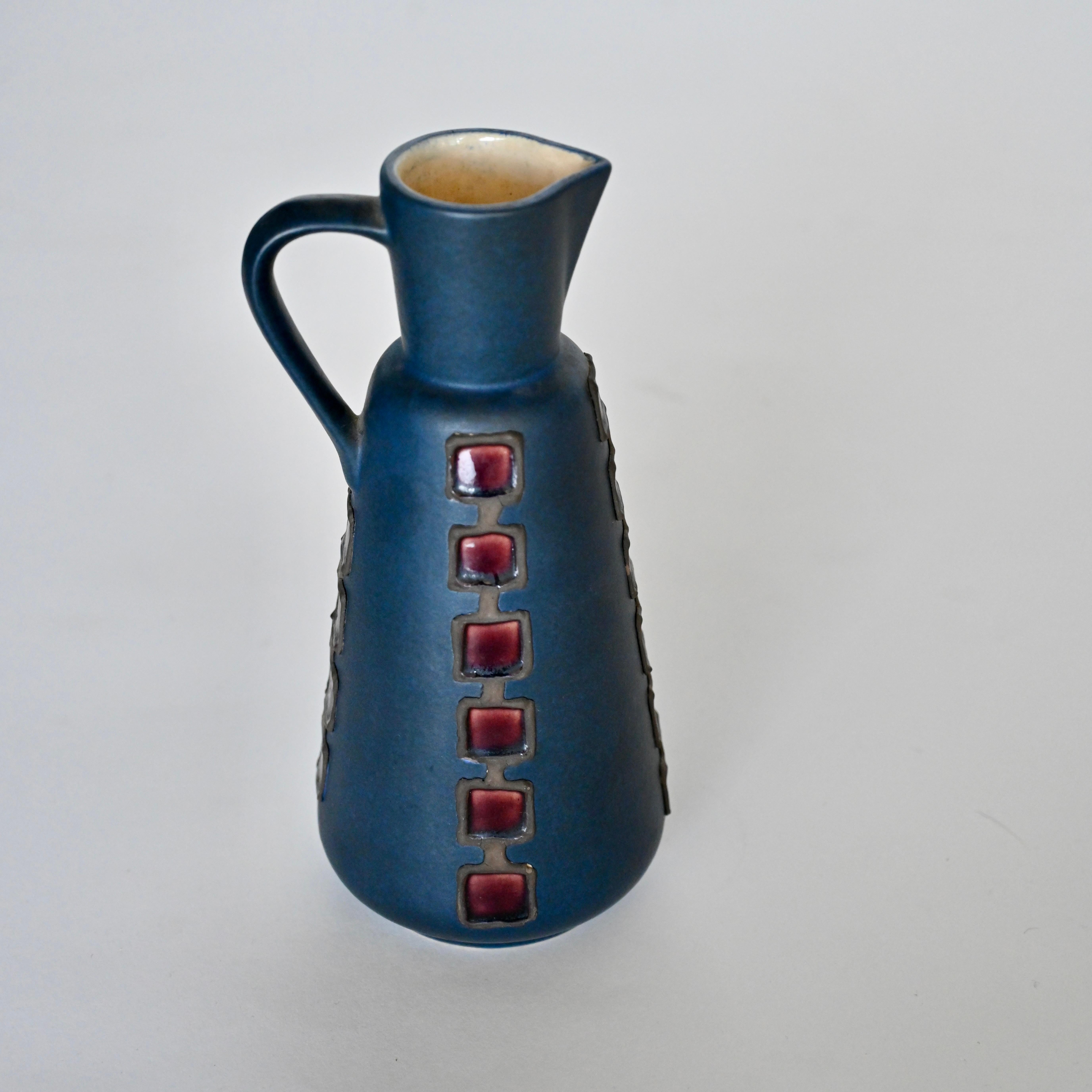 Glazed Swedish pitcher / vase For Sale