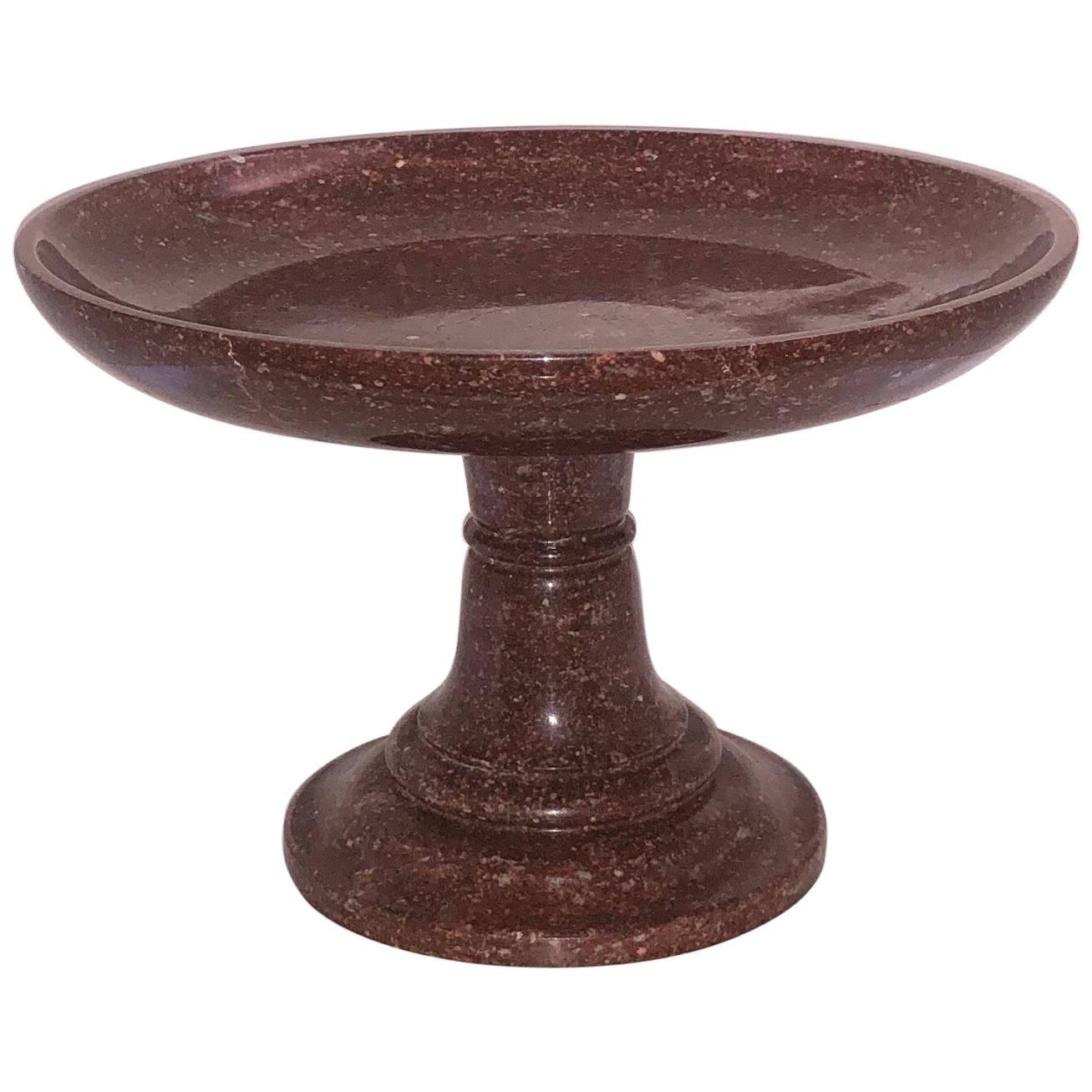 Tazza svedese in porfido, XIX secolo