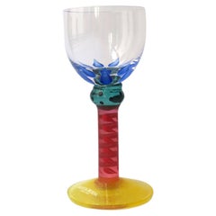 Verre à apéritif postmoderne suédois Kosta Boda, années 1990