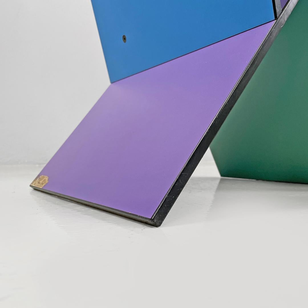 Swedish postmodern colorful formica chair Vilbert by Verner Panton for Ikea 1993 For Sale 13