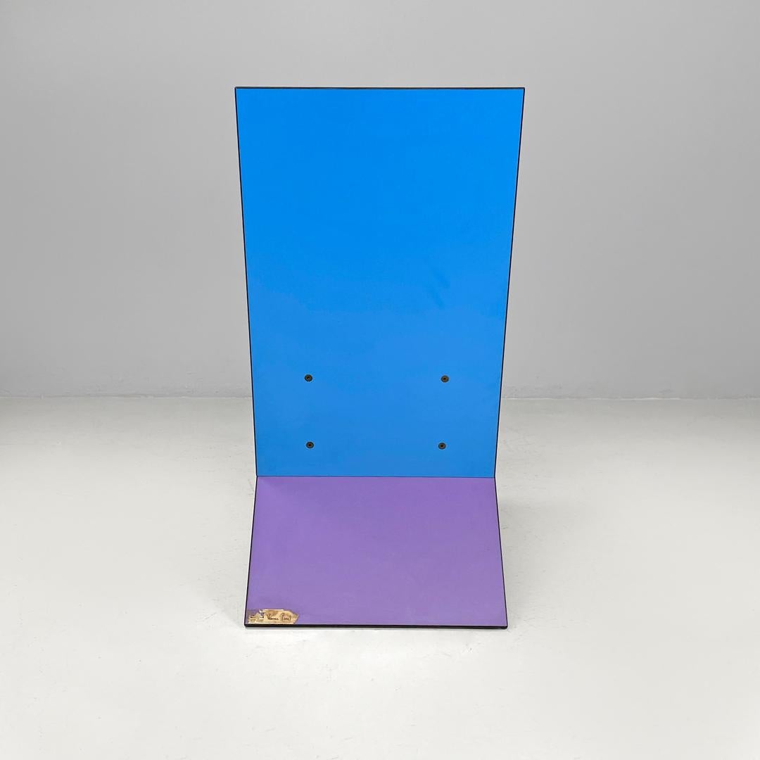 Late 20th Century Swedish postmodern colorful formica chair Vilbert by Verner Panton for Ikea 1993 For Sale