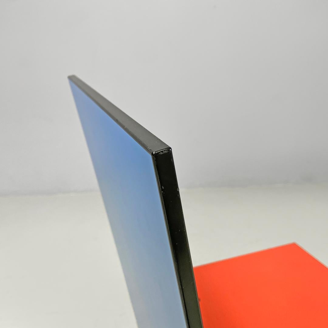 Swedish postmodern colorful formica chair Vilbert by Verner Panton for Ikea 1993 For Sale 1