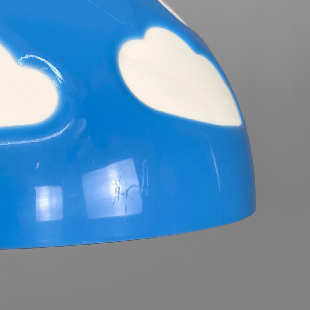 Lampada da soffitto svedese postmoderna di colore azzurro Skojig Henrik Preutz per Ikea, anni 2000 in vendita 7