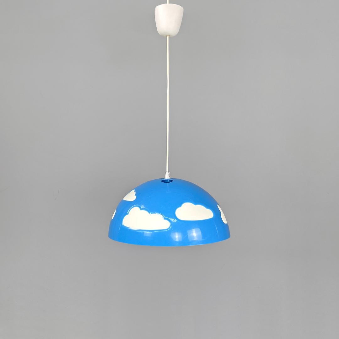 Postmoderno Lampada da soffitto svedese postmoderna di colore azzurro Skojig Henrik Preutz per Ikea, anni 2000 in vendita