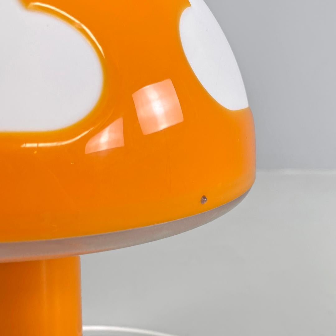 Swedish postmodern orange plastic table lamps by Henrik Preutz for Ikea, 2000s 7