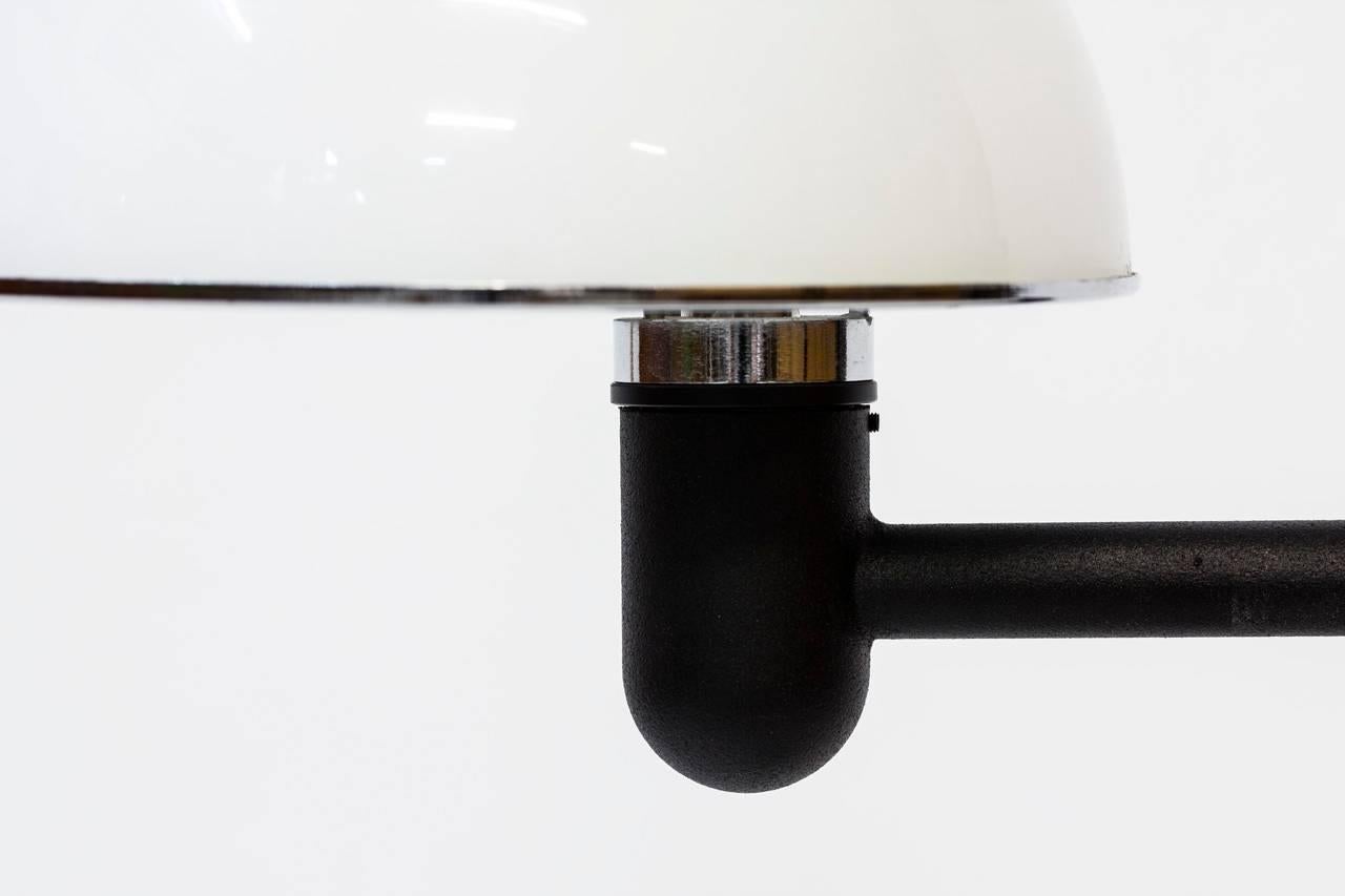 Powder-Coated Swedish Postmodern Table Lamp, 1980s