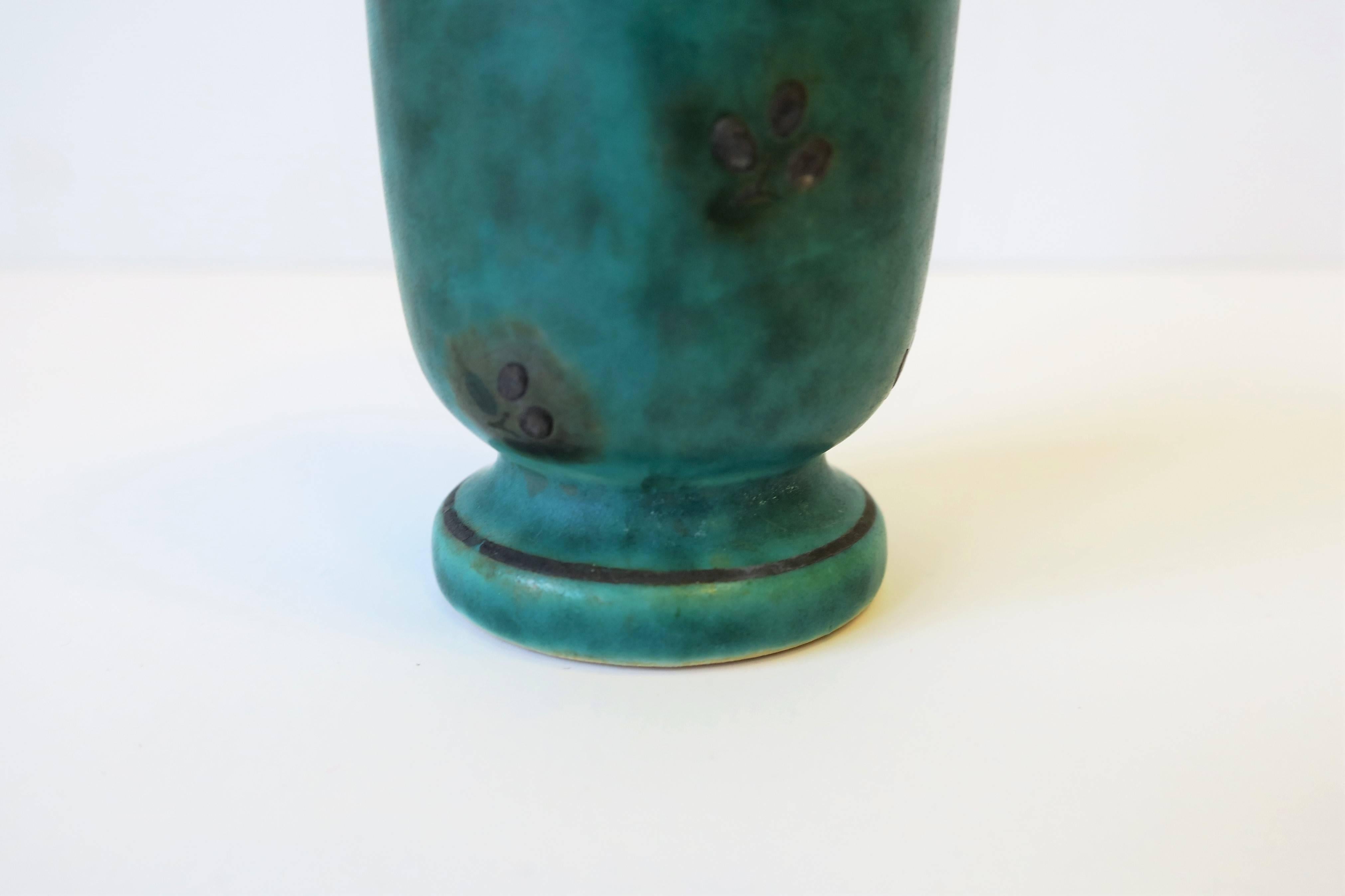 20th Century Swedish Pottery Vase