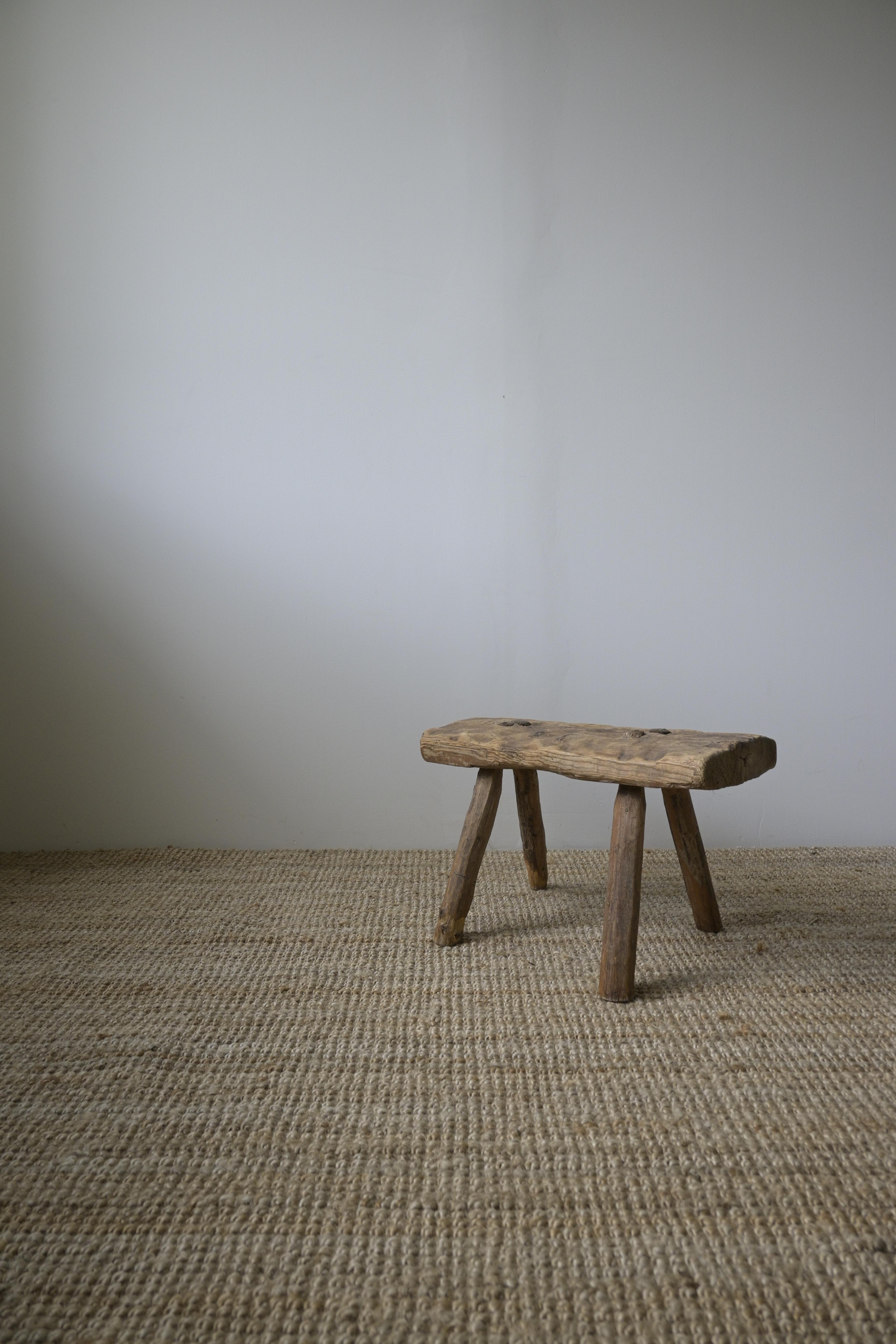 Swedish Primitive Stool ca 1850

Made of pine with beautiful patina and lively wood grain.

Heigth: 29 cm/11.4 inch
Depth: 20 cm/7.8 inch
Width: 45 cm/17.7 inch