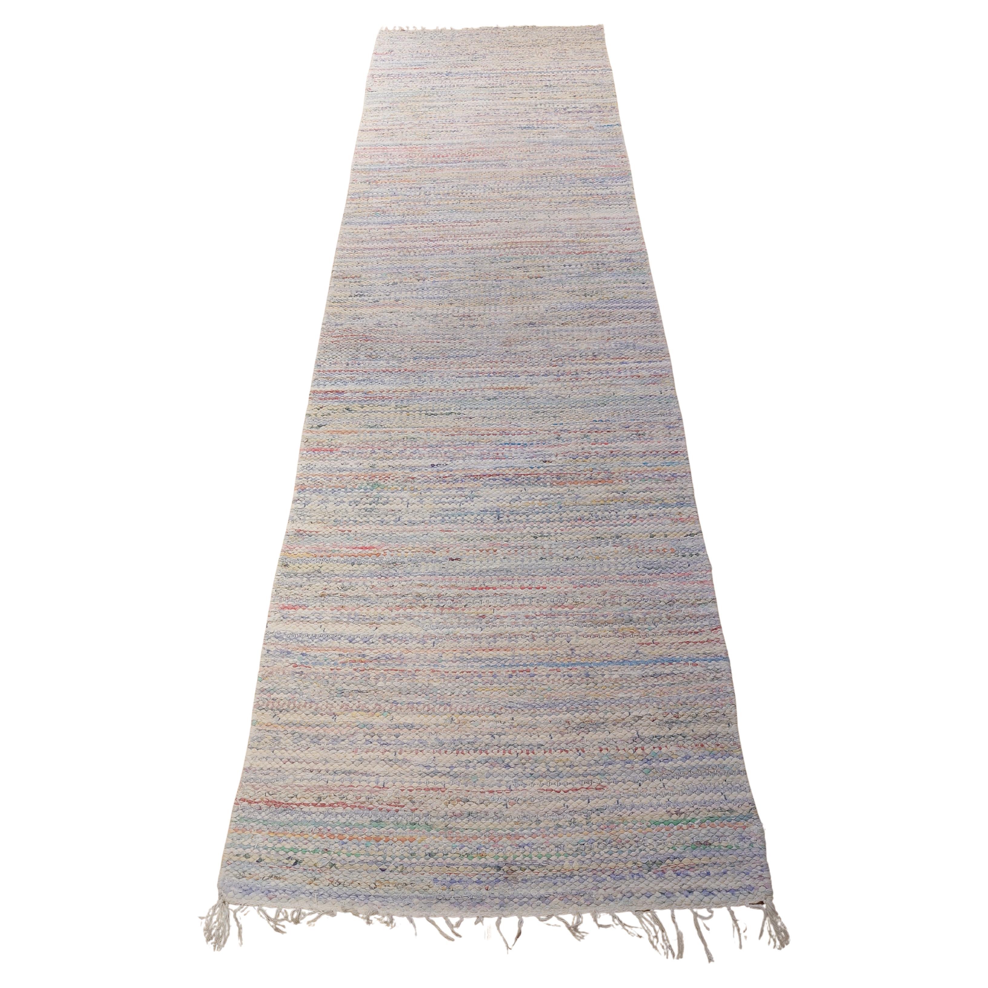 Swedish  Rag Rug country Folkart hand woven