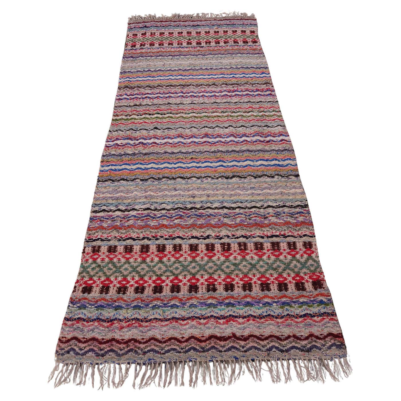 Swedish Rag Rug For Sale at 1stDibs