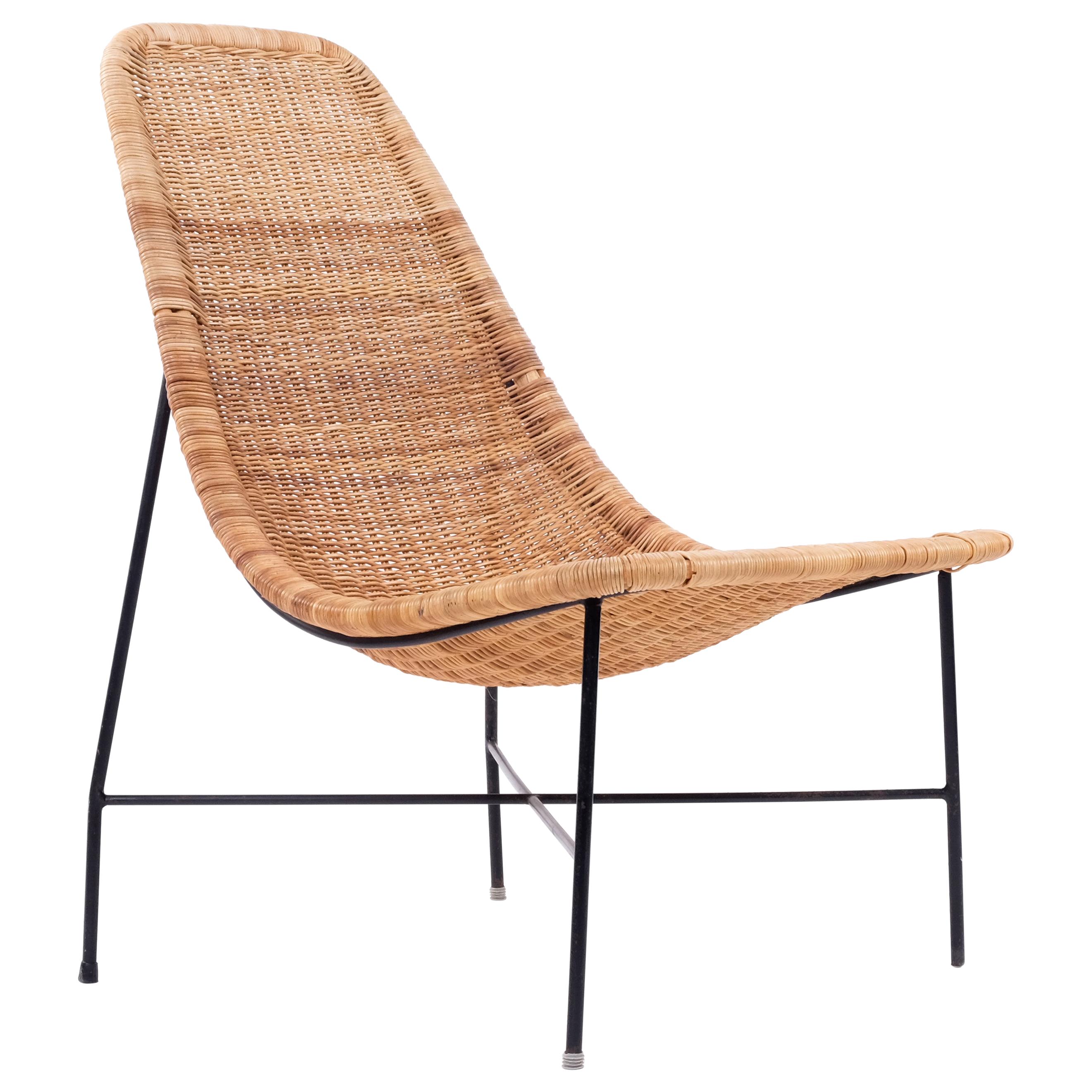 Swedish Rattan Chair, 1960s