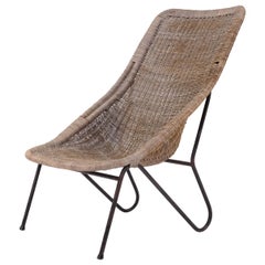 Swedish Rattan Chair, 1960s