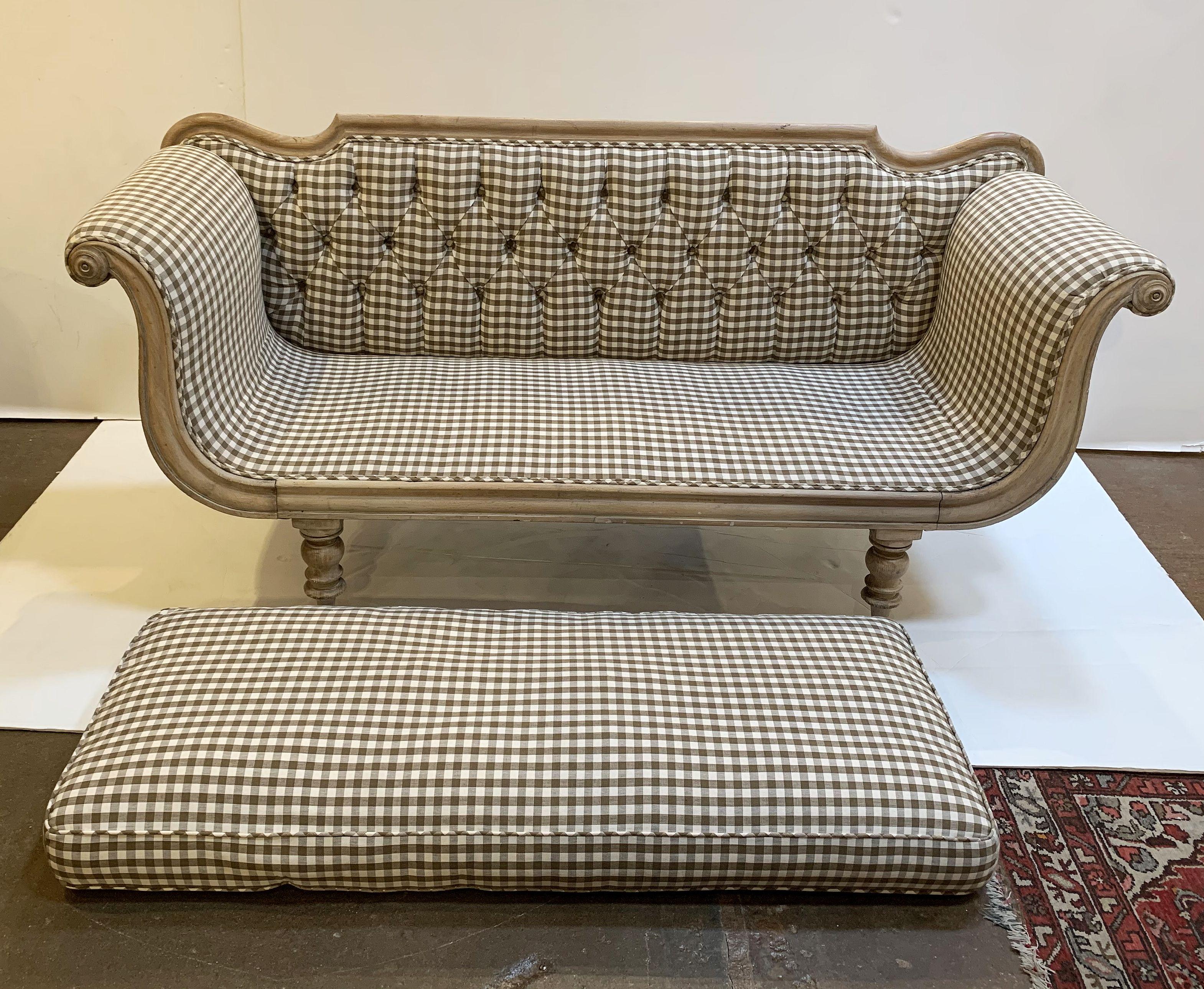 Swedish Regency Sofa with Upholstered Seating 2