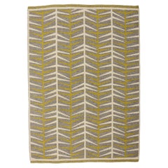 Tappeto svedese reversibile a trama piatta 'Barrskog' di Ingrid Dessau, anni '50