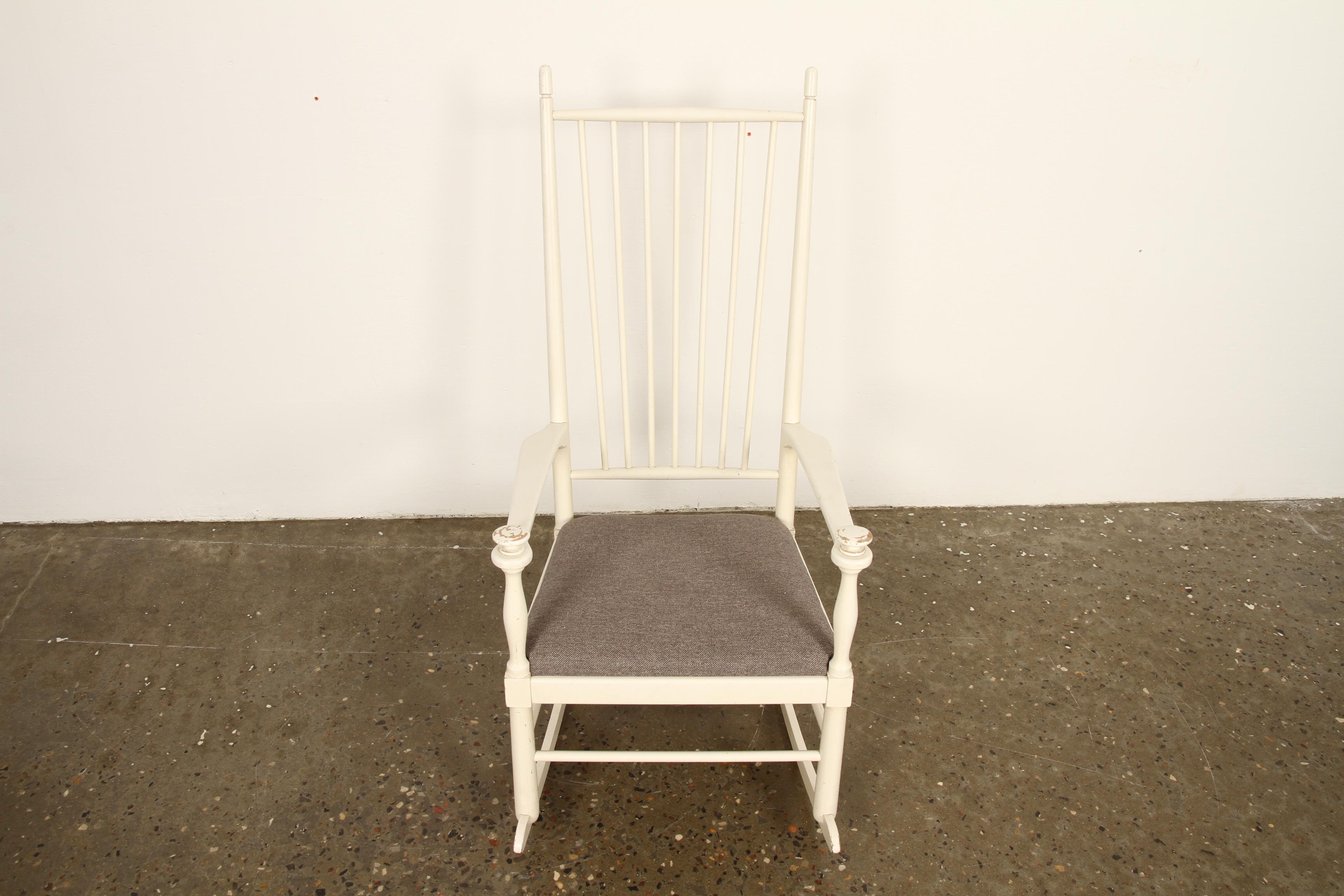 Scandinavian Modern Swedish Rocking Chair 