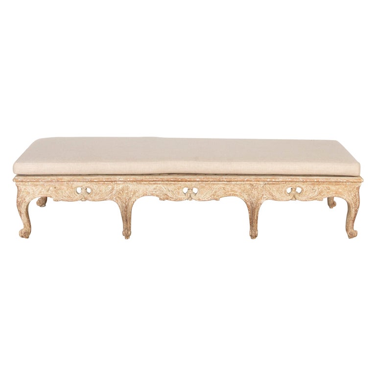 Swedish Rococo 18th Century Stool at 1stDibs