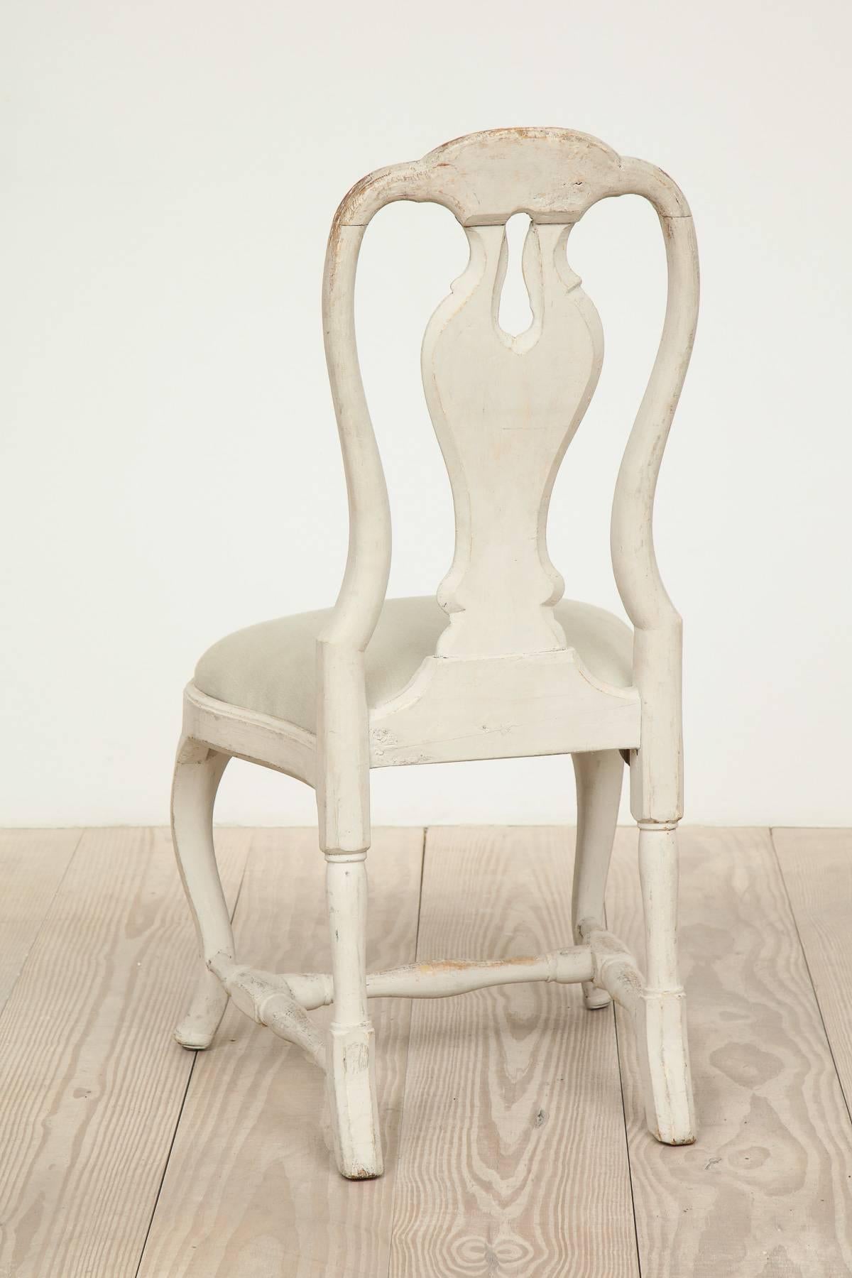 Swedish Rococo Dining Chairs, Set of 12, circa 1765 1