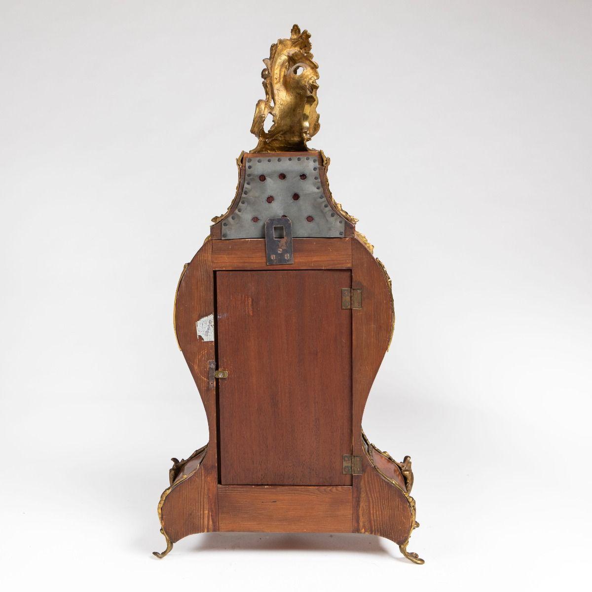 Swedish Rococo Ormolu Bracket Clock by Petter Söderman, Stockholm For Sale 11