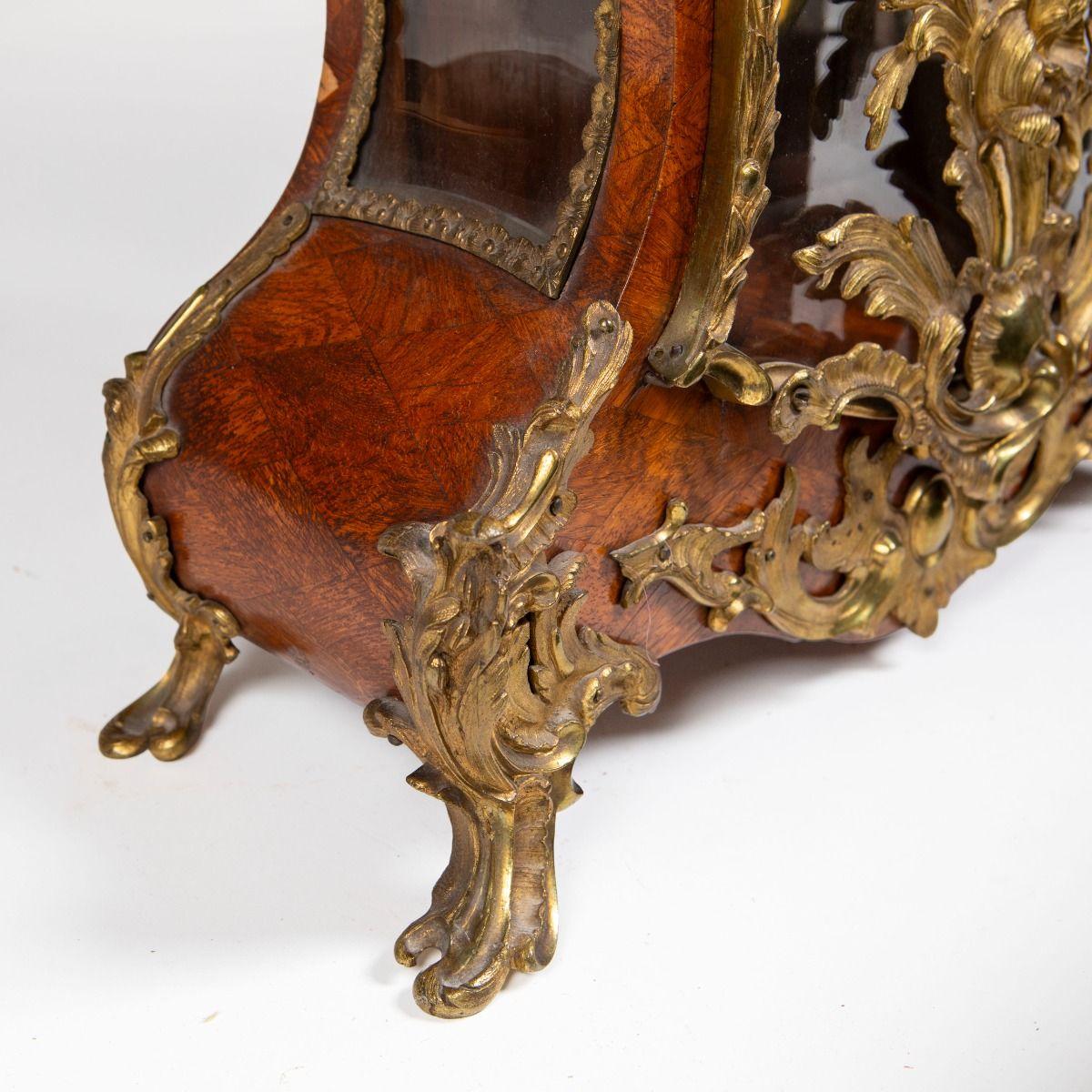 Swedish Rococo Ormolu Bracket Clock by Petter Söderman, Stockholm For Sale 3