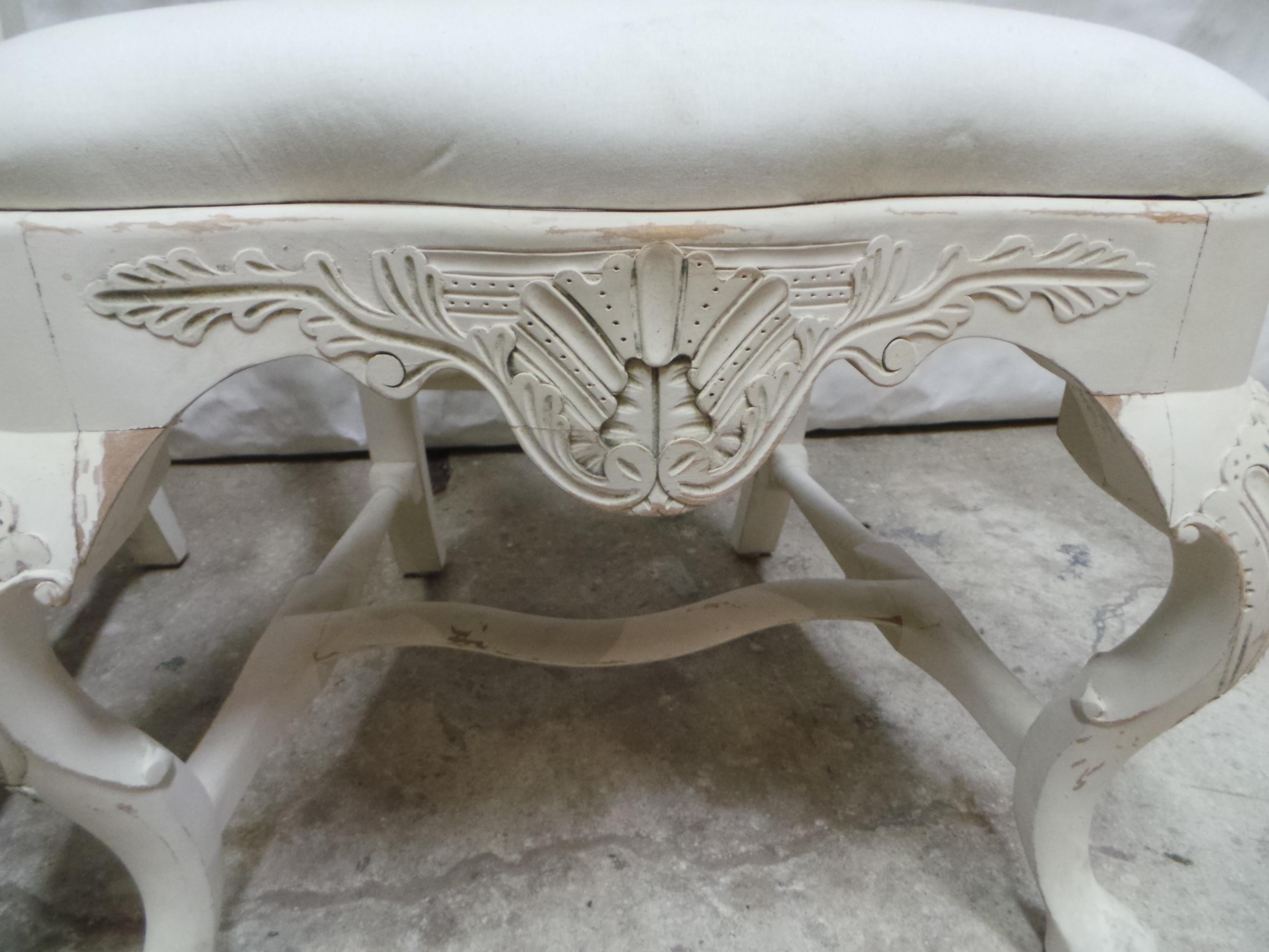 Swedish Rococo Style Chairs 2 Arm 8 Side For Sale 4
