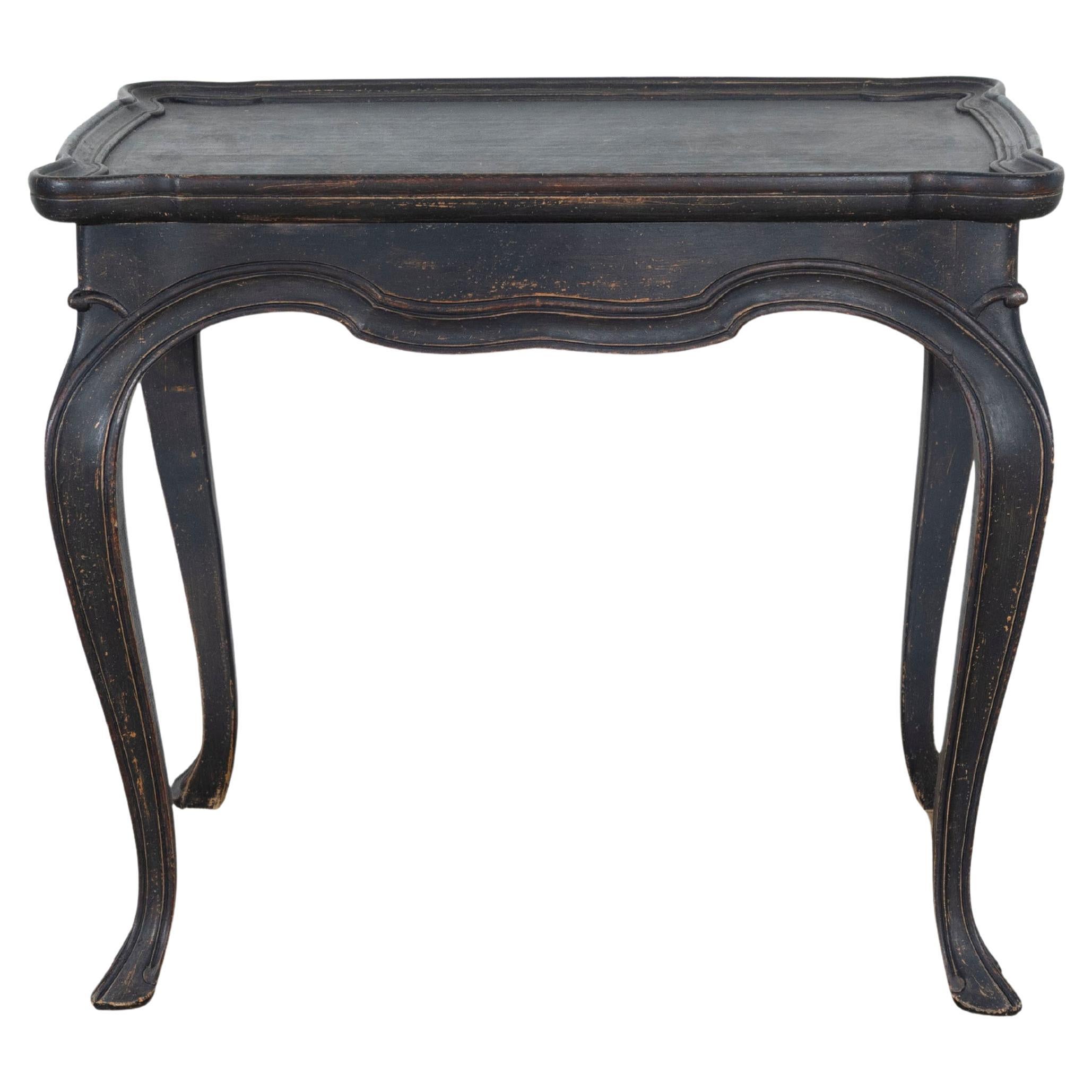 Swedish Rococo Style Painted Coffee Table, Circa 1910