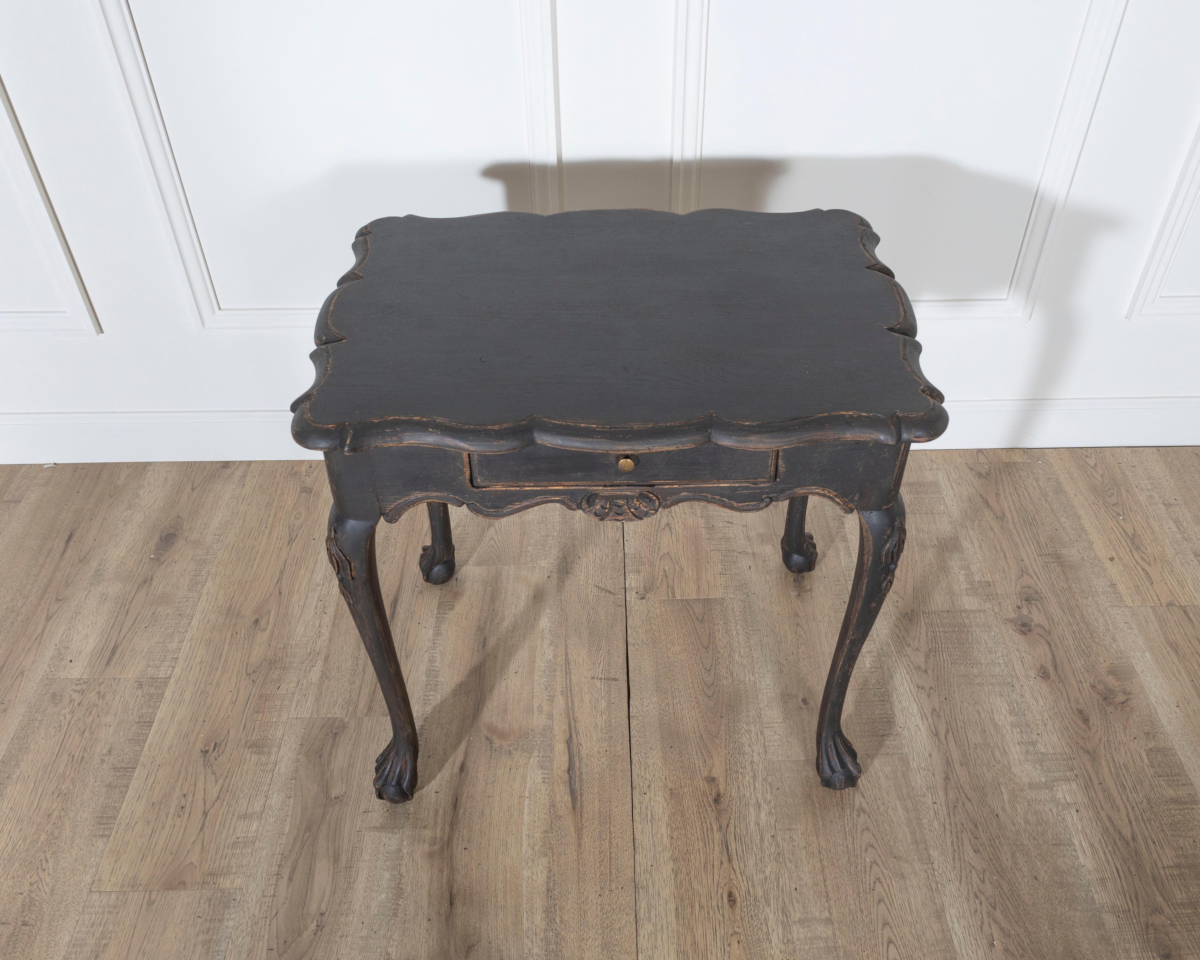 Swedish Rococo table circa 1780 For Sale 4