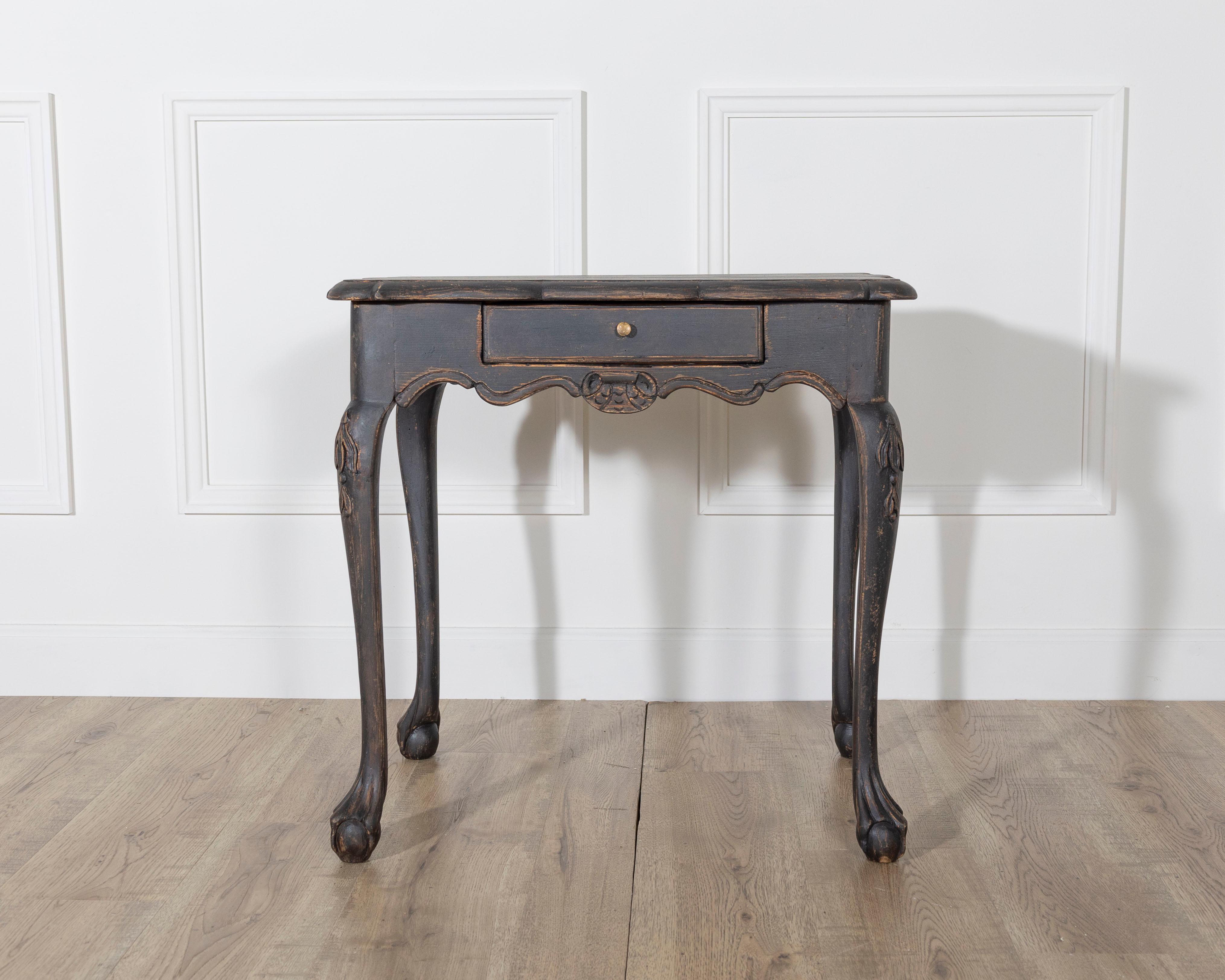 Swedish Rococo table circa 1780 For Sale 3