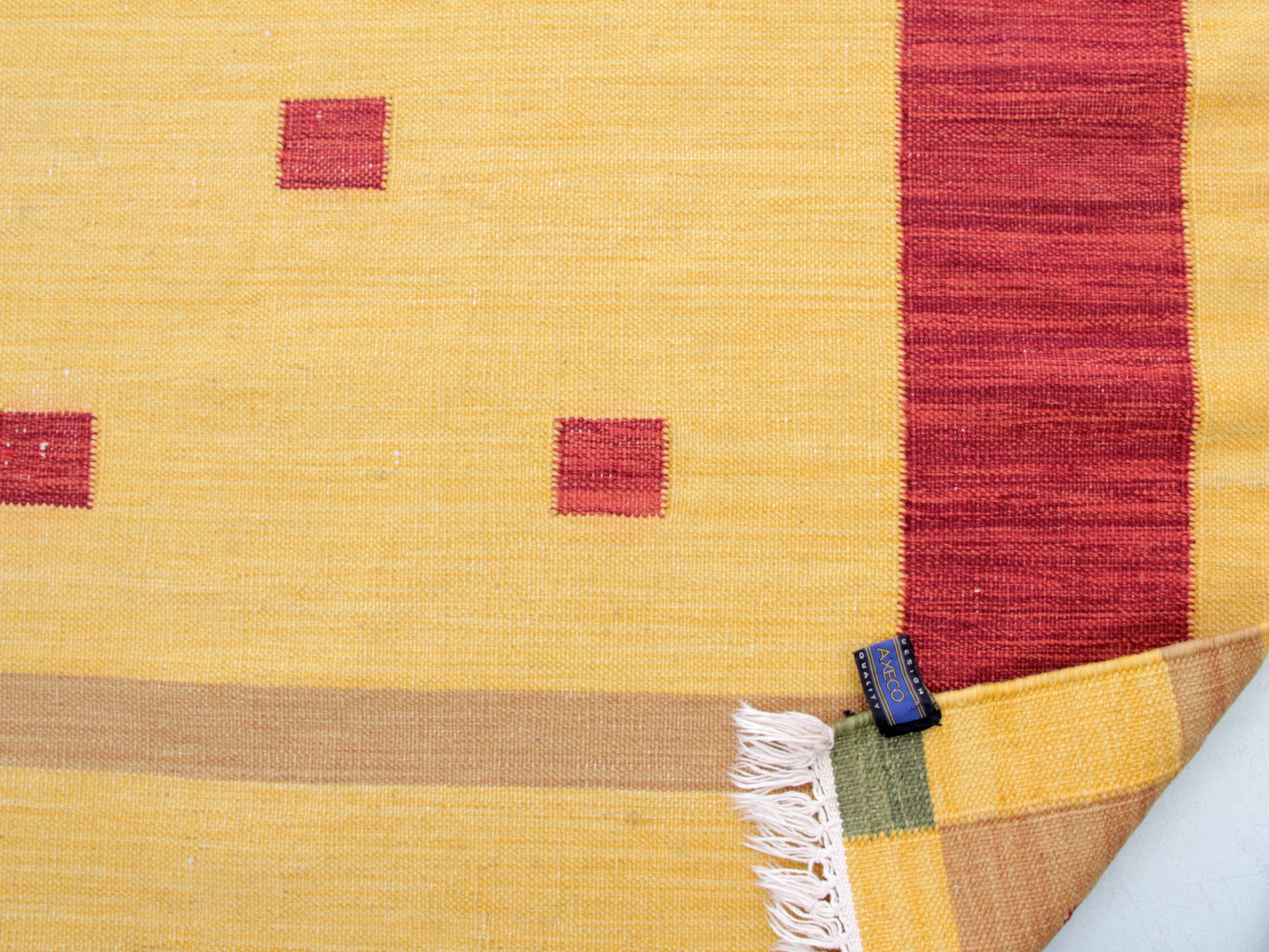 Swedish Rolakan Carpet Hand Woven Wool 3