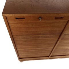Swedish Roll Top Storage Cabinet