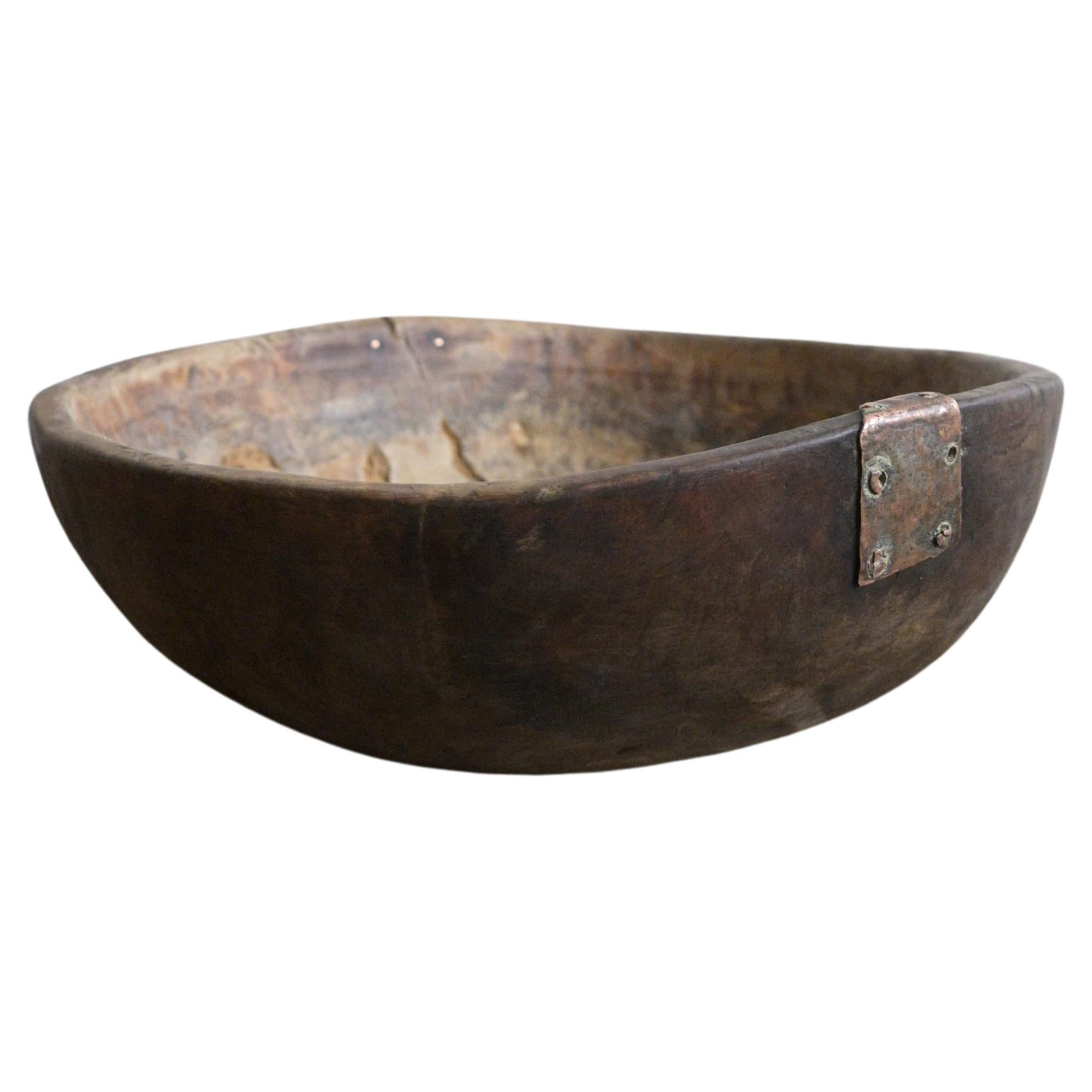 Swedish Root Bowl 1850c For Sale