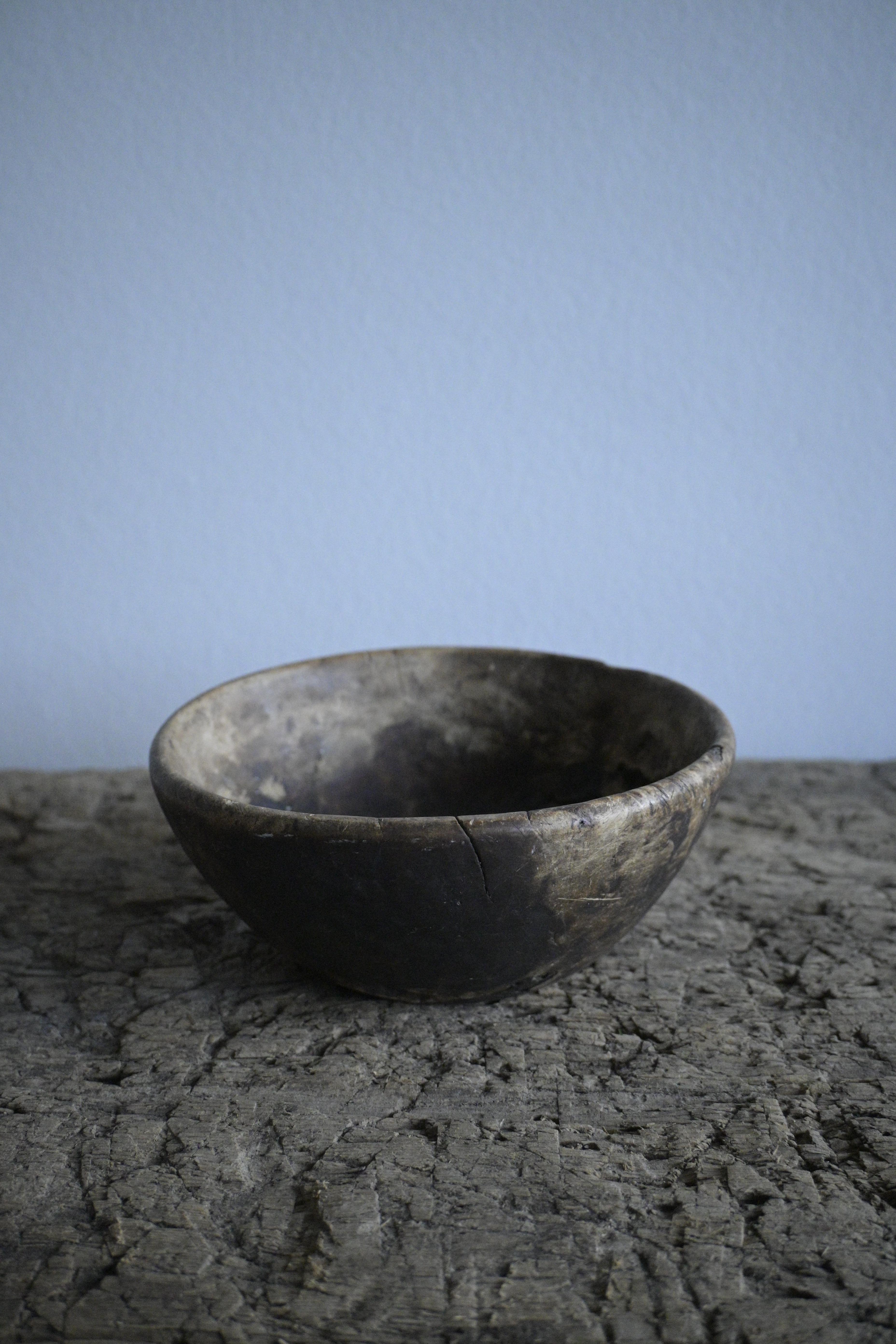 18th Century Swedish Root Bowl early 1800 century from Gagnef, Dalarna For Sale