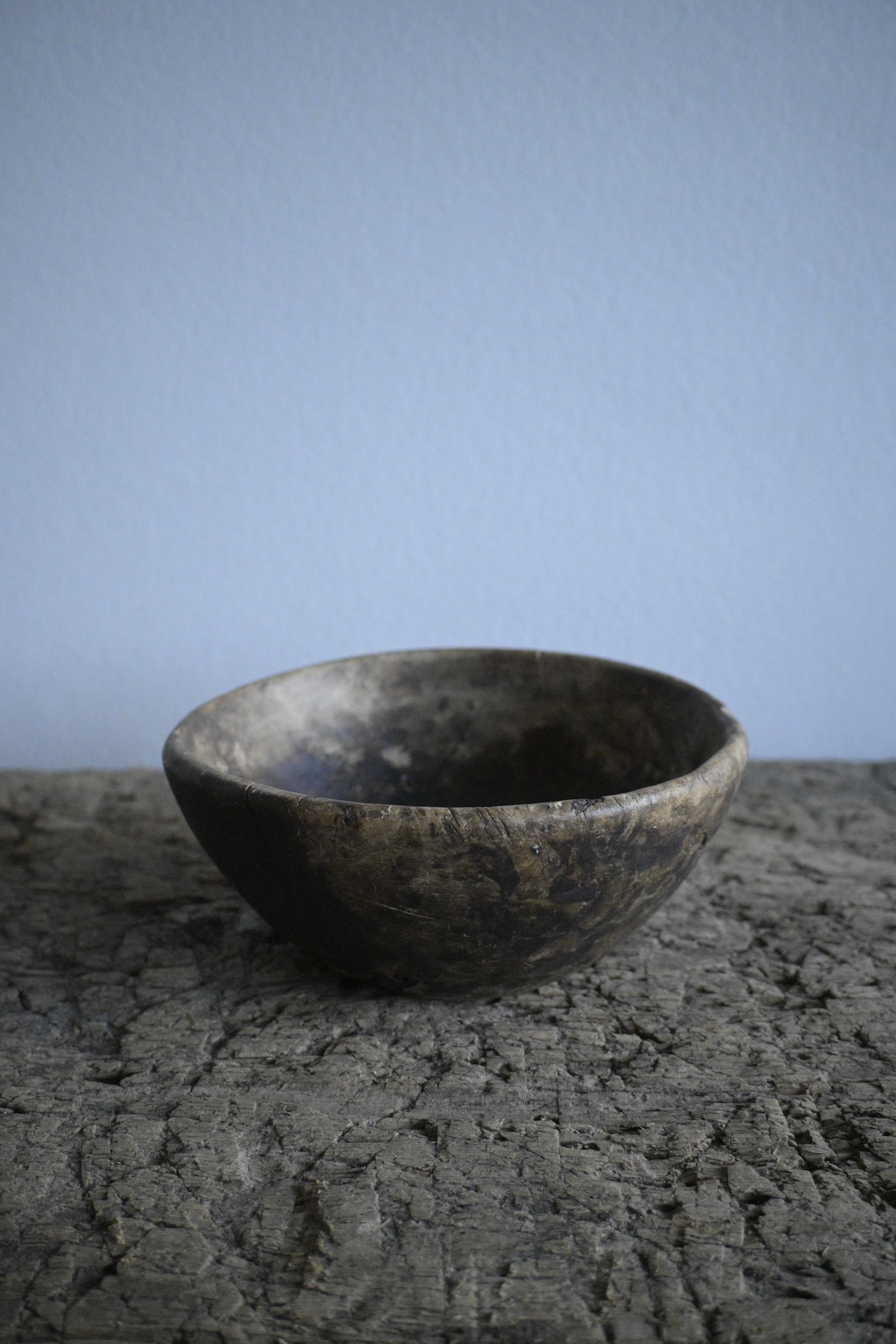 Birch Swedish Root Bowl early 1800 century from Gagnef, Dalarna For Sale