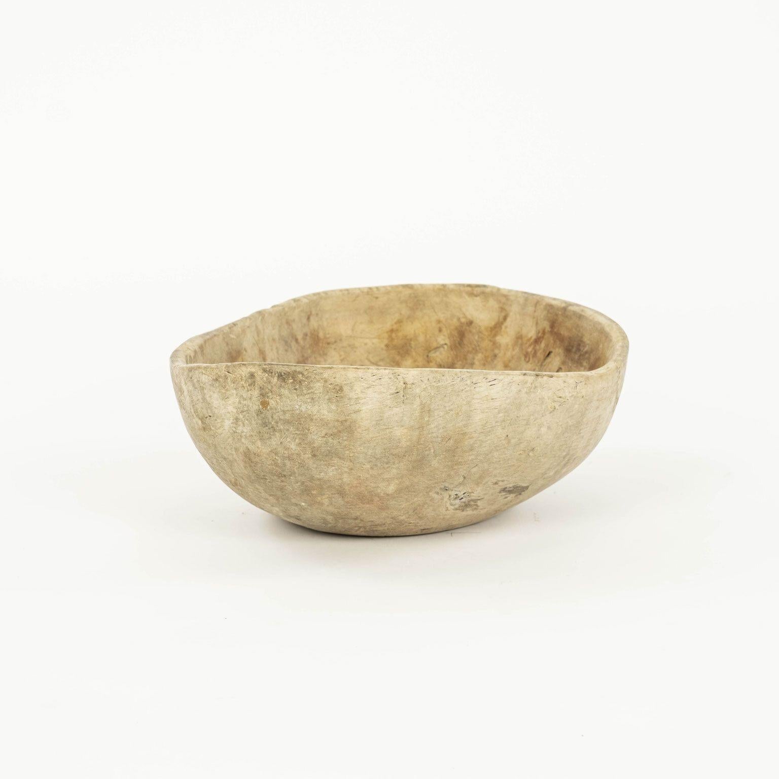 Swedish Naturally-Bleached Root Wood Bowl 2