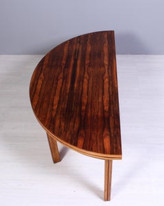 Swedish Rosewood Folding Coffee Table by Sven Staaf, 1950s